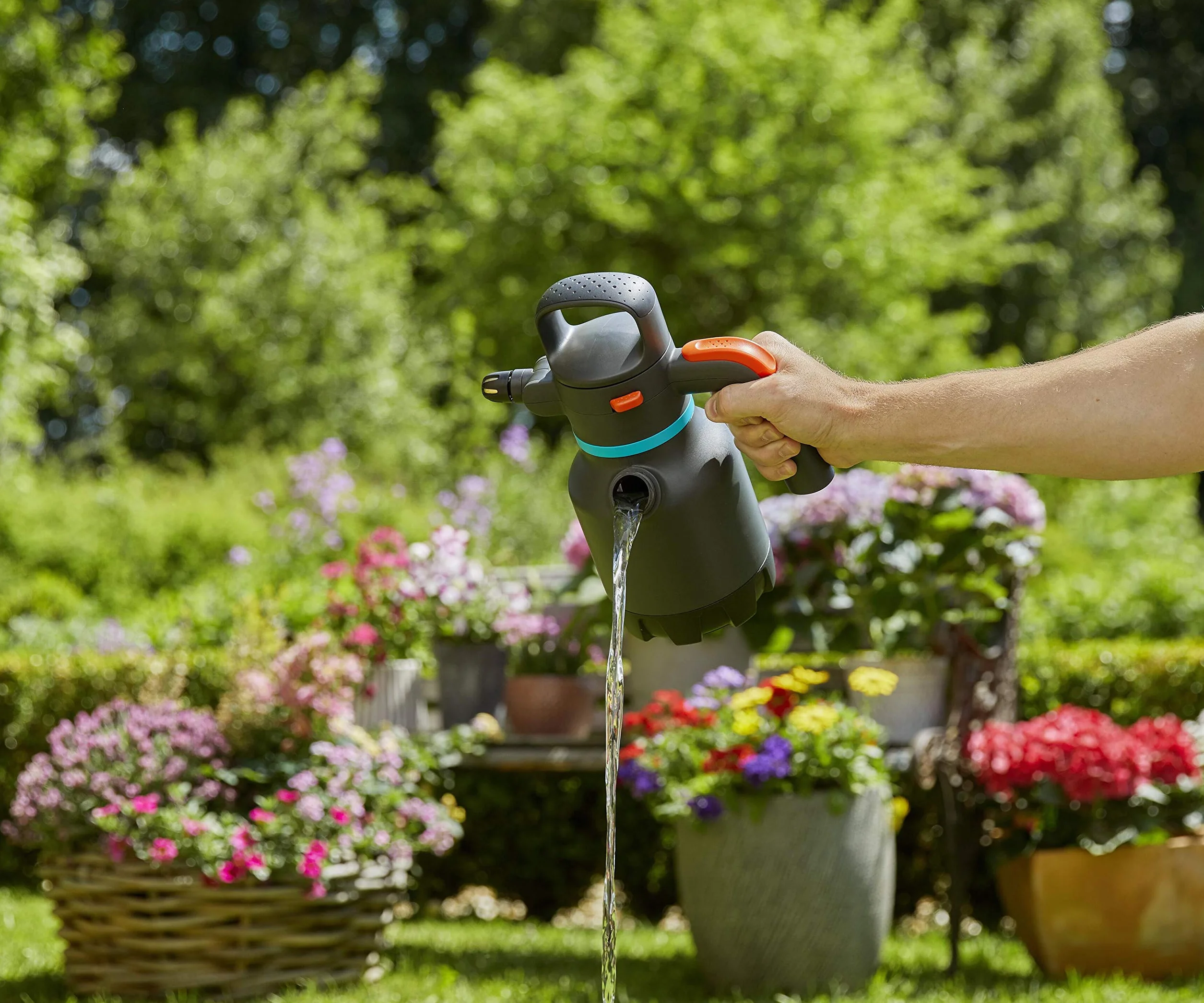 Gardena opryskiwacz ciśnieniowy 1,25 l z odchylaną dyszą 90° (11120-20)