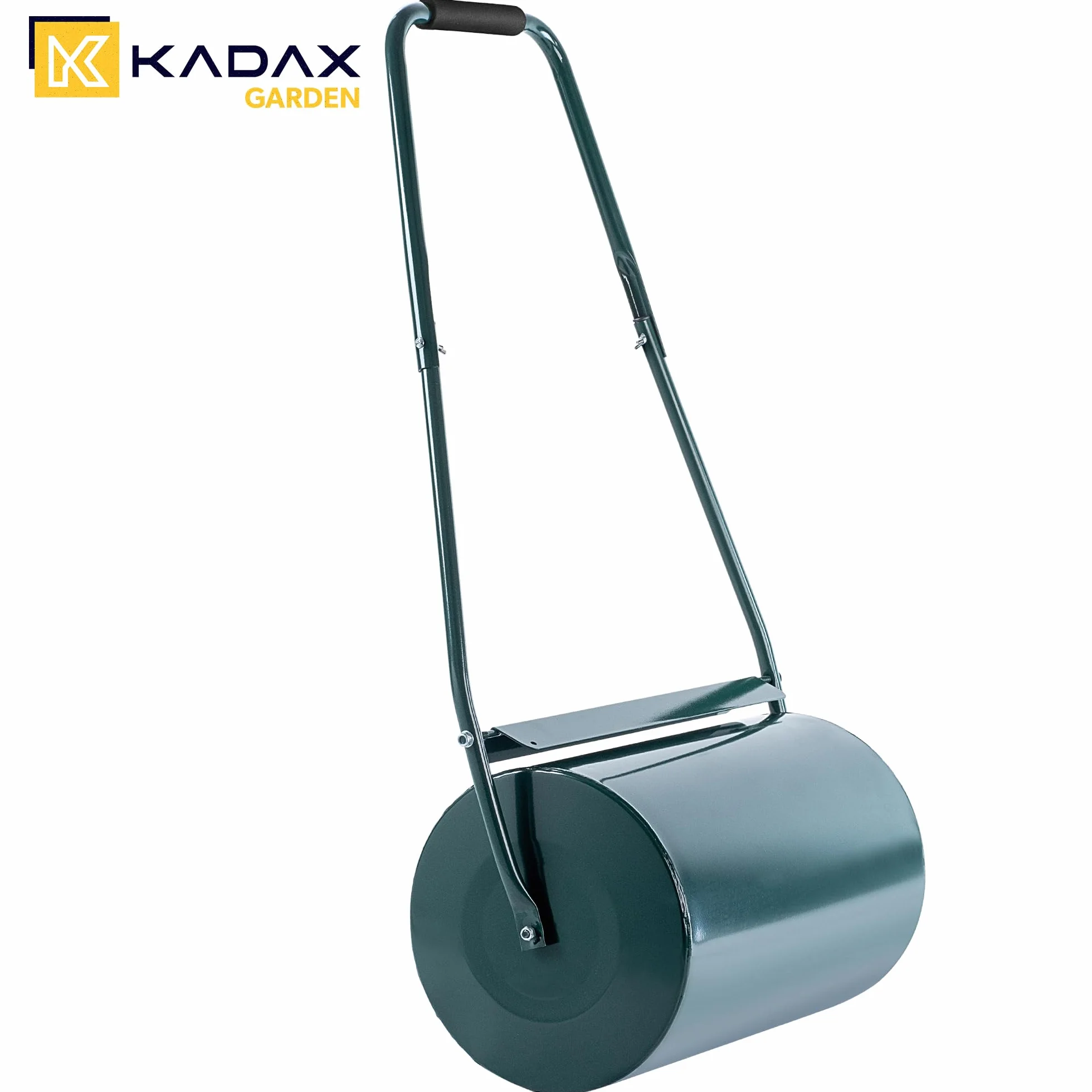 KADAX Walec ogrodowy 50cm wypełniany wodą lub piaskiem metalowy odporny na korozję