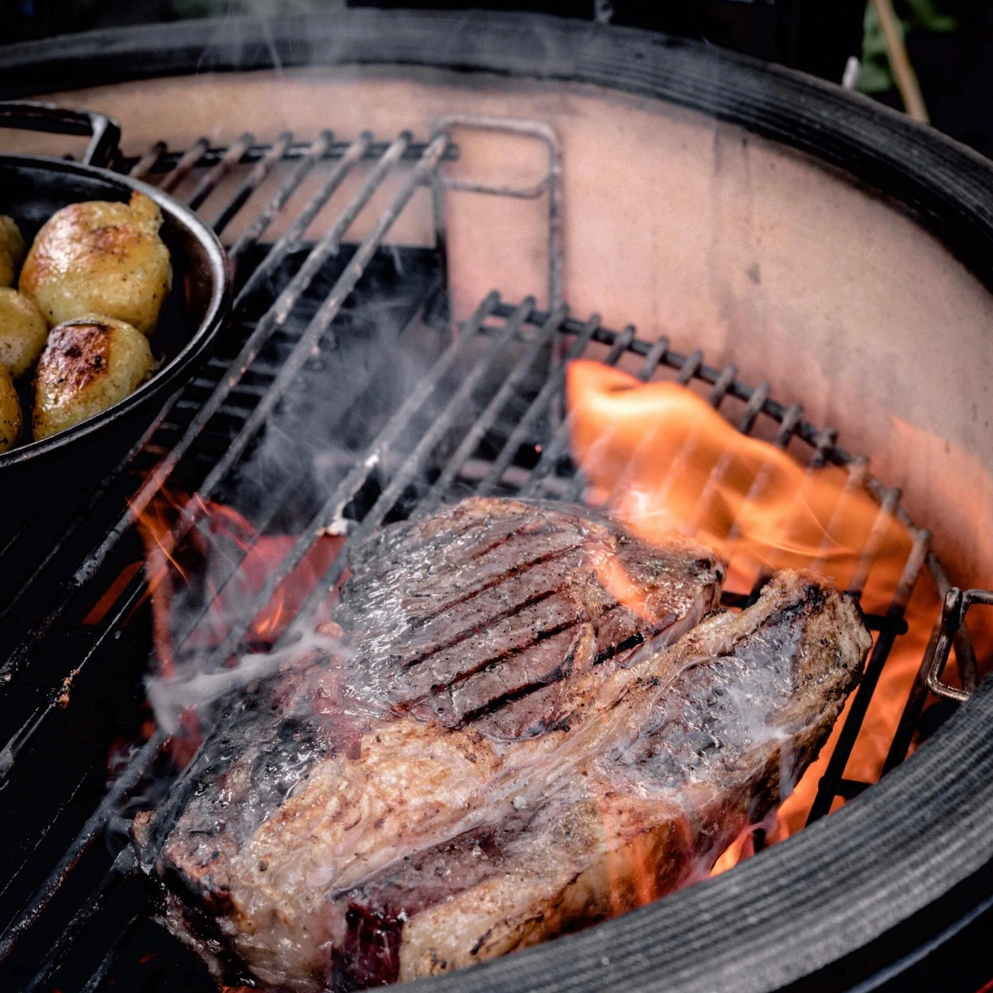 Kamado Joe KJ SCS Classic Grill Expander ze stali nierdzewnej