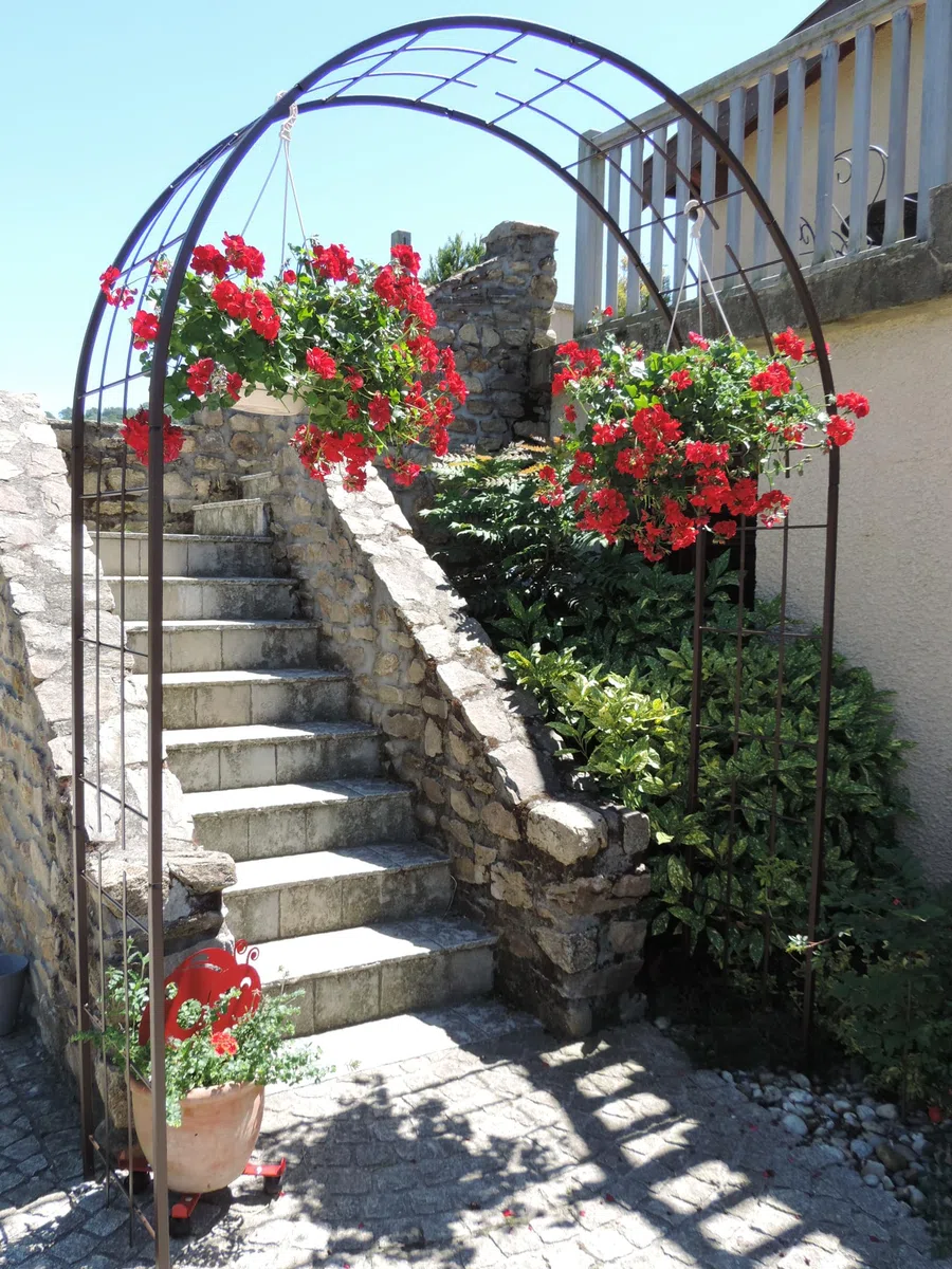 Louis Moulin Pergola, Czarny, 180 x 50 x 250 cm