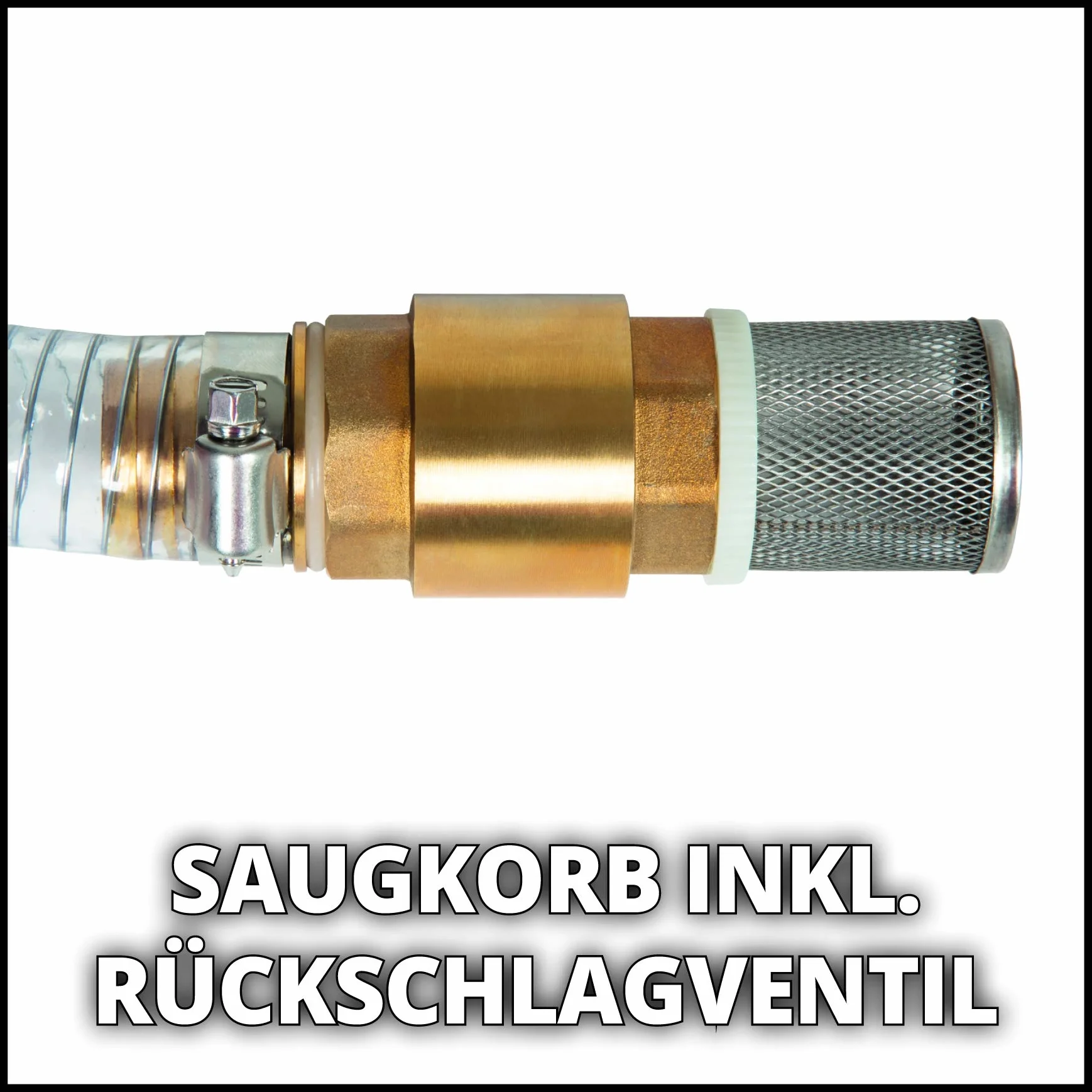 Einhell 4173630 Wąż, Złoty/Szary, ‎419 x 5.5 x 5.5 cm; 1 kg, 4 m