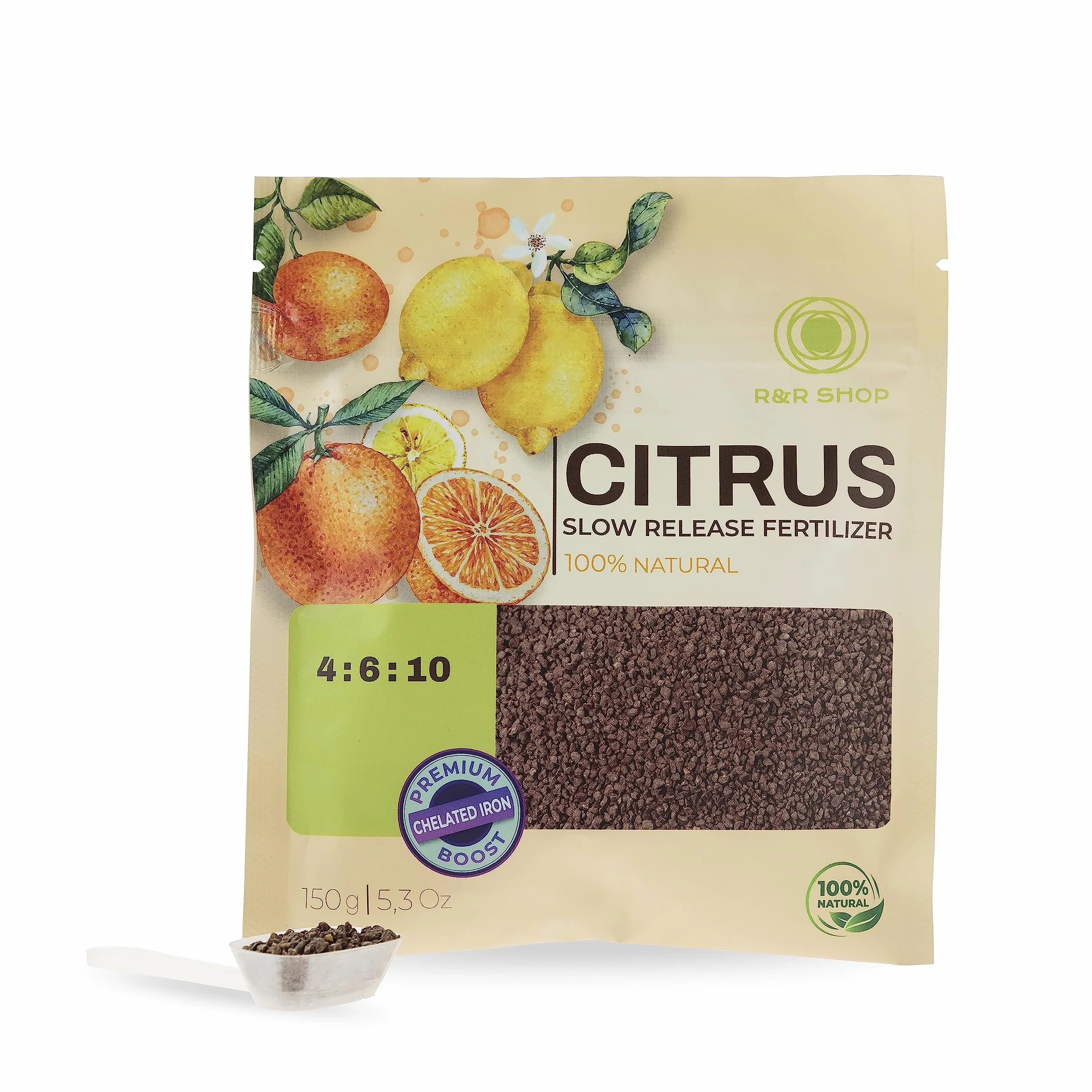 Organiczny nawóz do cytrusów o powolnym uwalnianiu R&R SHOP