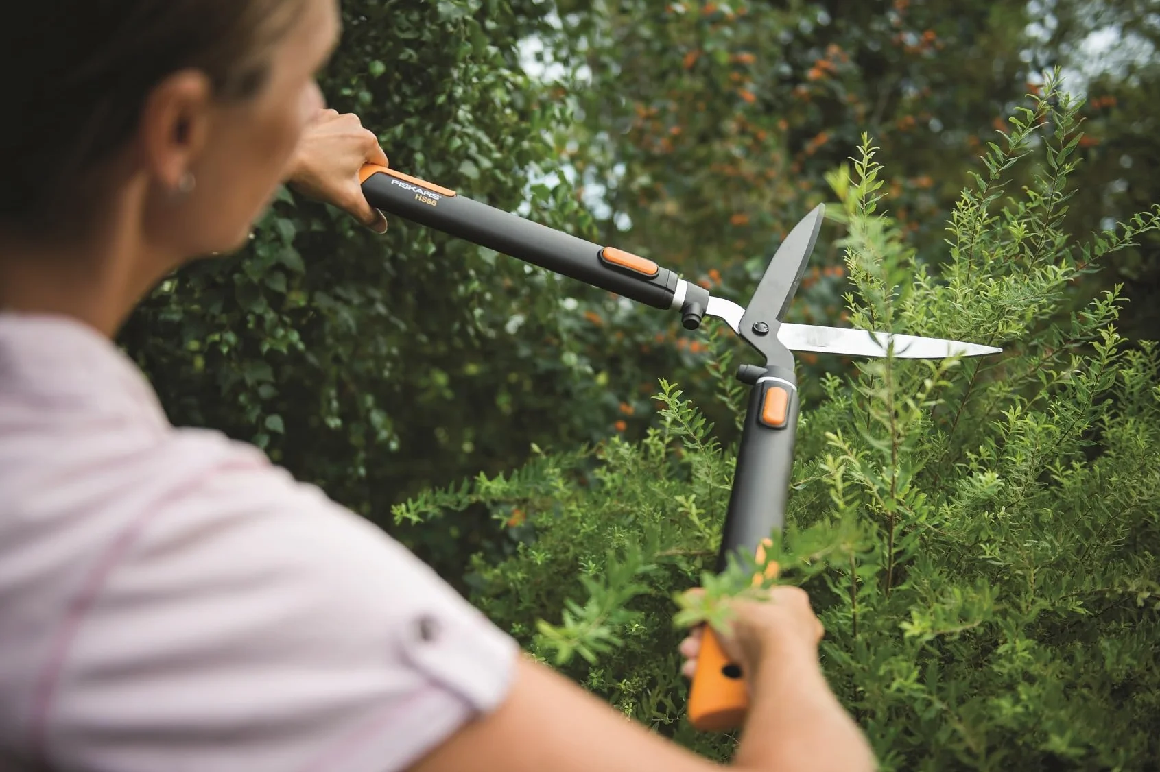 Fiskars Smartfit Nożyce do Żywopłotów 93 cm Czarny