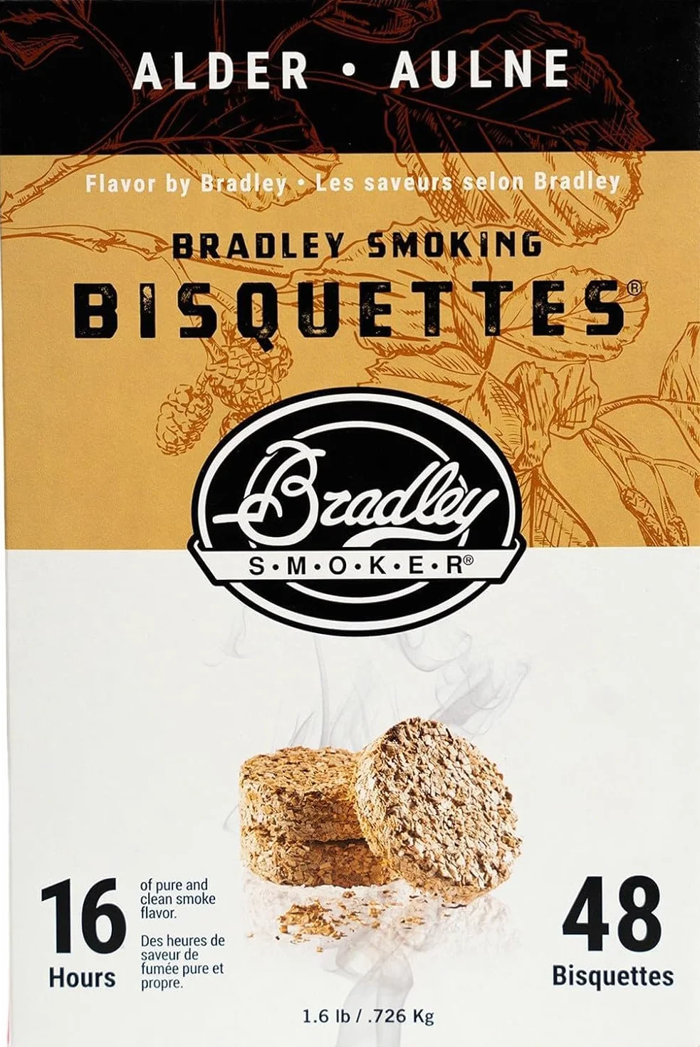 Bradley Alder Bisquettes 48 sztuk od Bradley Smoker