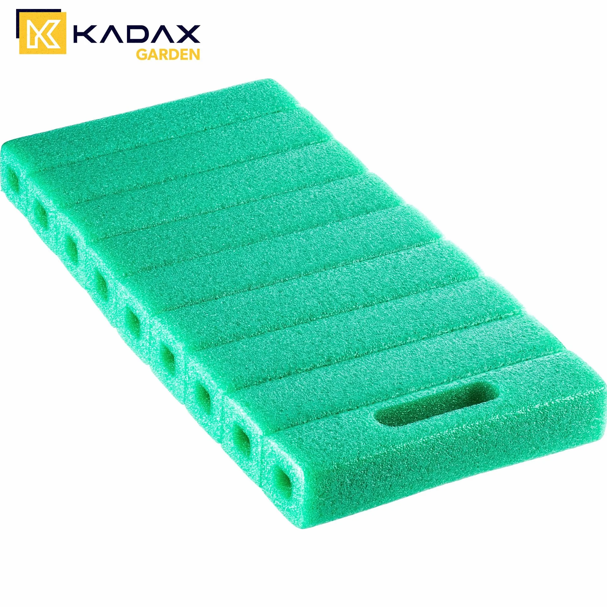 KADAX Zestaw 40 szt. mat do klęczenia, 40 x 20 x 4 cm, miękka pianka, do prac w ogrodzie i domu, chronią kolana i izolują od twardego podłoża