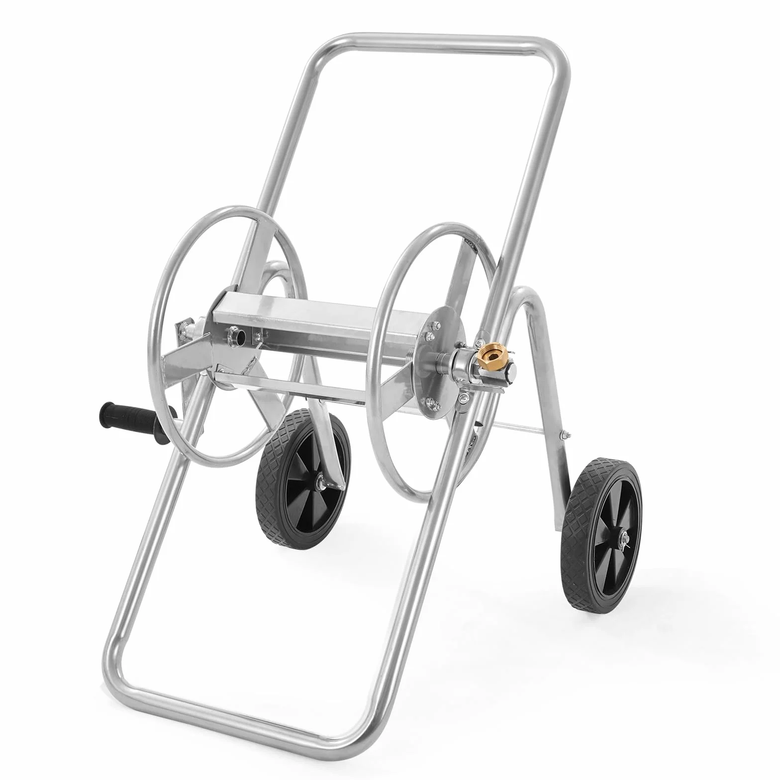 VEVOR Wózek na wąż ogrodowy 53 m 5/20 cm stal malowana proszkowo