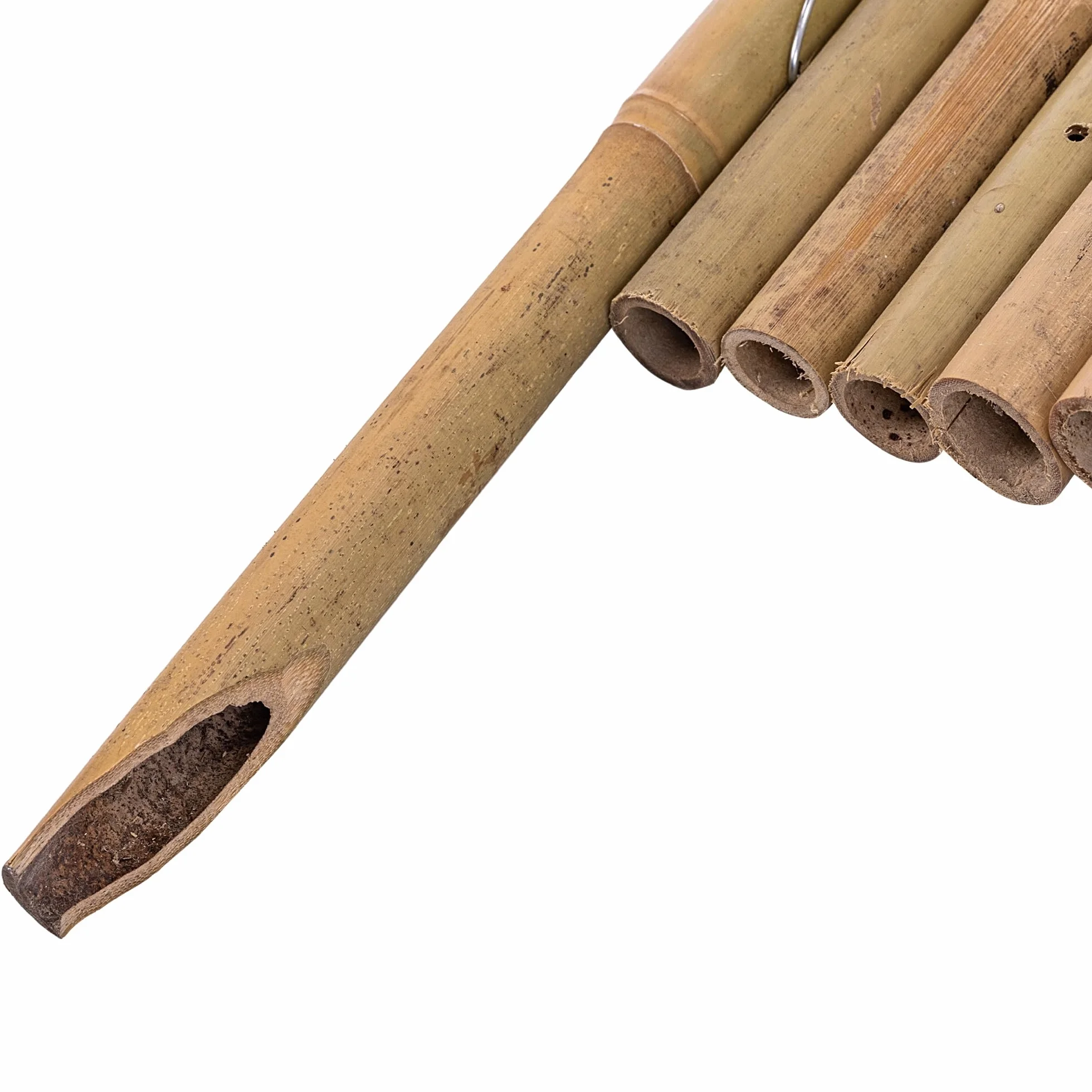 KADAX Krawędź trawnika z bambusa, 100 x 30 cm, elastyczne obramowanie rabatki z bambusowych drążków, ogrodzenie bambusowe do ogrodu, dekoracyjne ogrodzenie ogrodowe