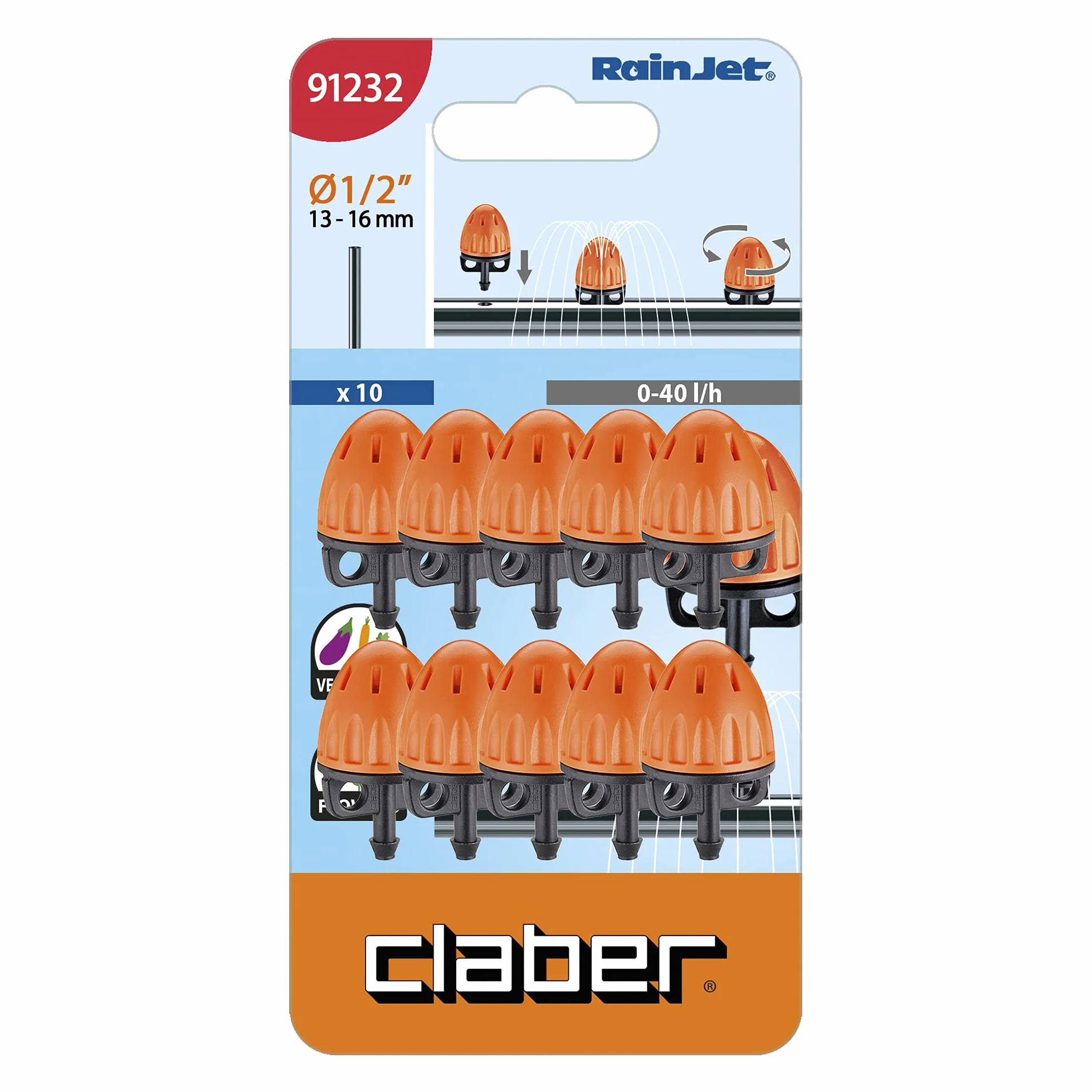 Claber kropelki 10 sztuk