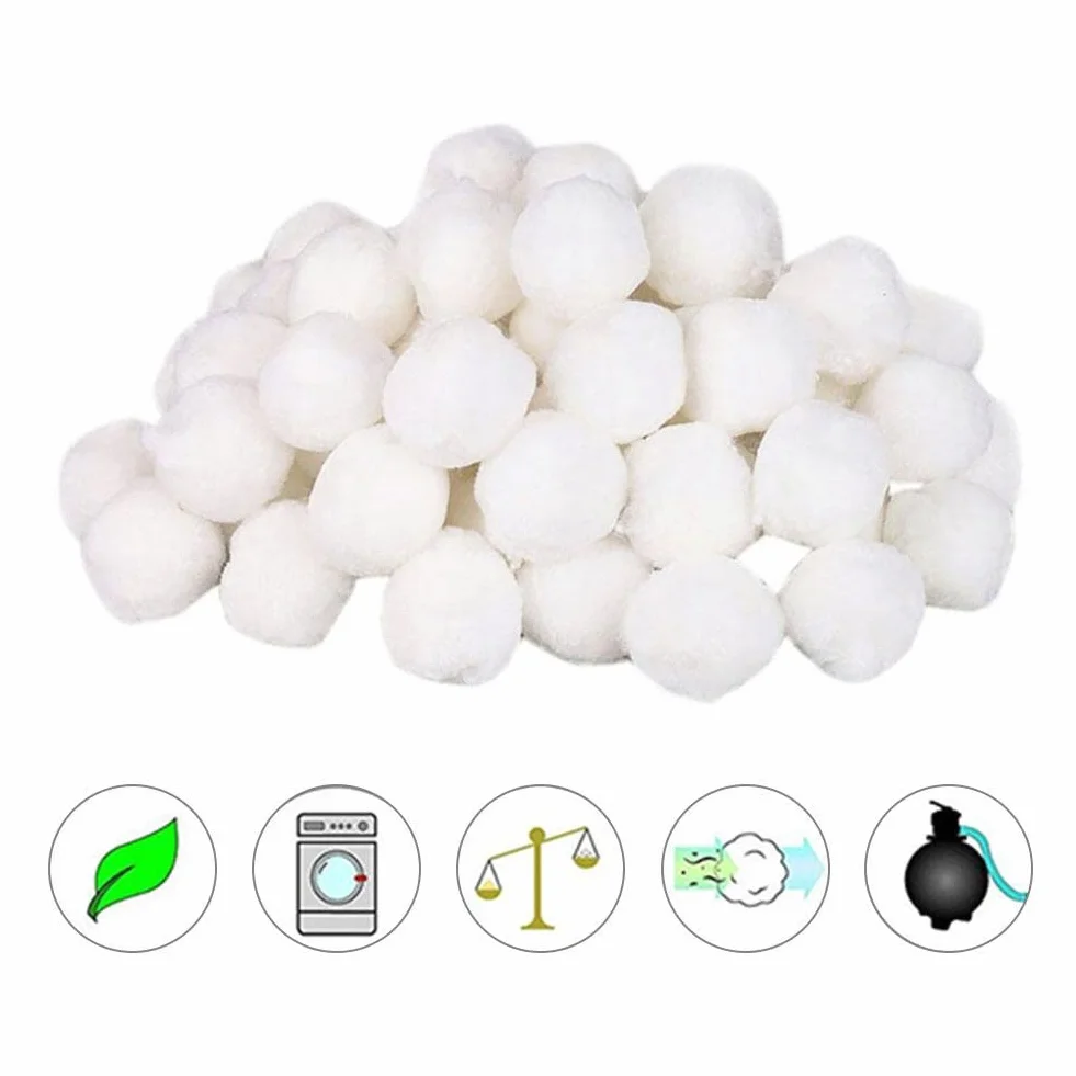 COIL Kulki filtrujące, filtr piaskowy, zamiennik do piasku filtracyjnego i piasku kwarcowego, 25kg, do filtrów basenowych, instalacji filtrującej, akcesoria do czyszczenia basenu, (C0470)