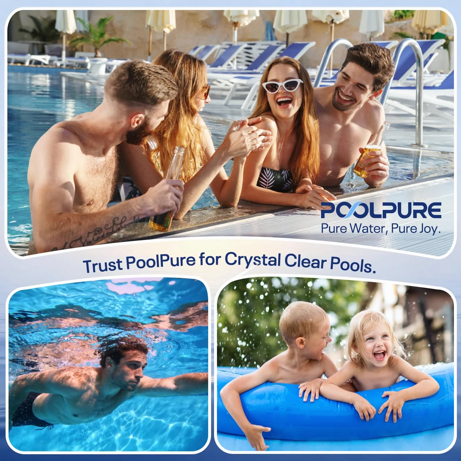 POOLPURE Wymienne filtry basenowe typu A C 29000E 59900E do pompy Intex 2 szt.