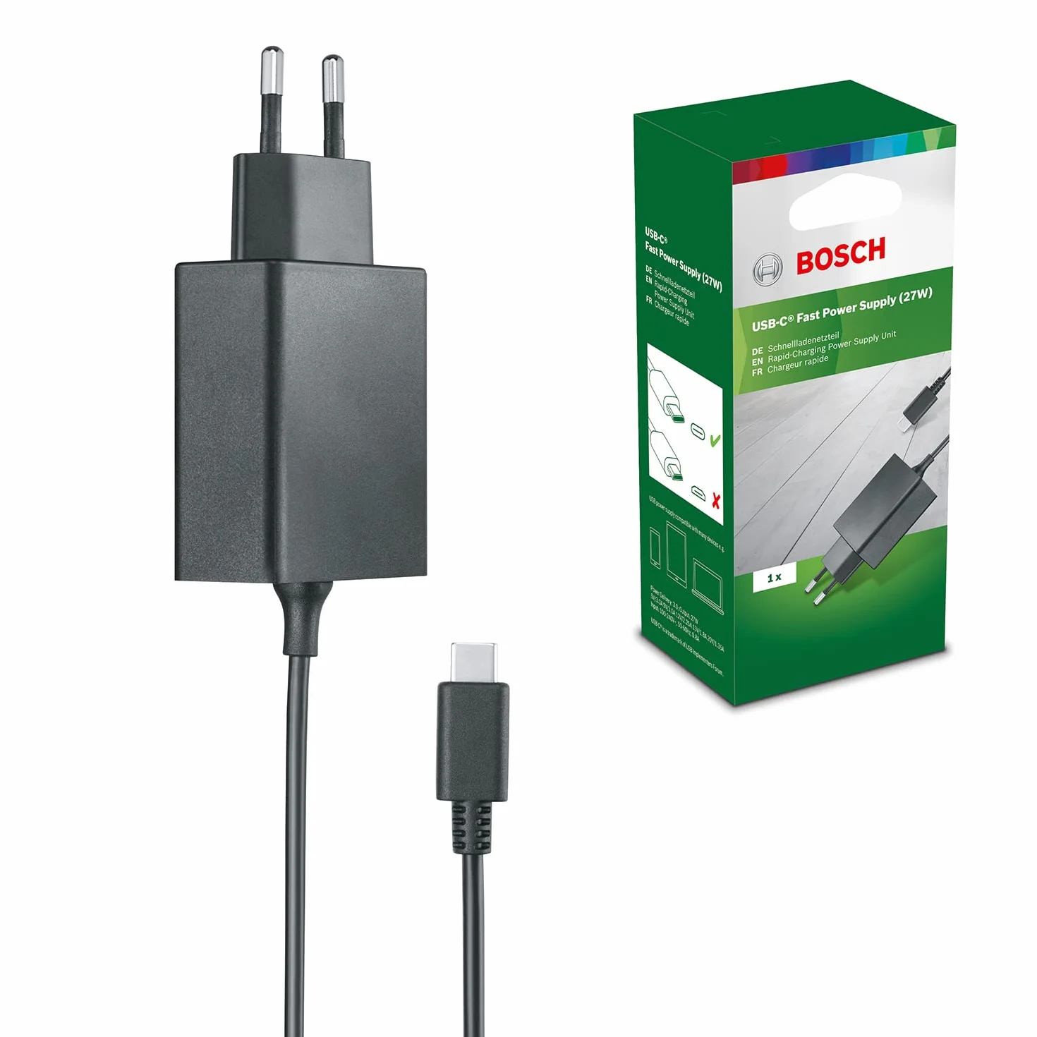 Bosch Szybka Ładowarka USB-C 27 W