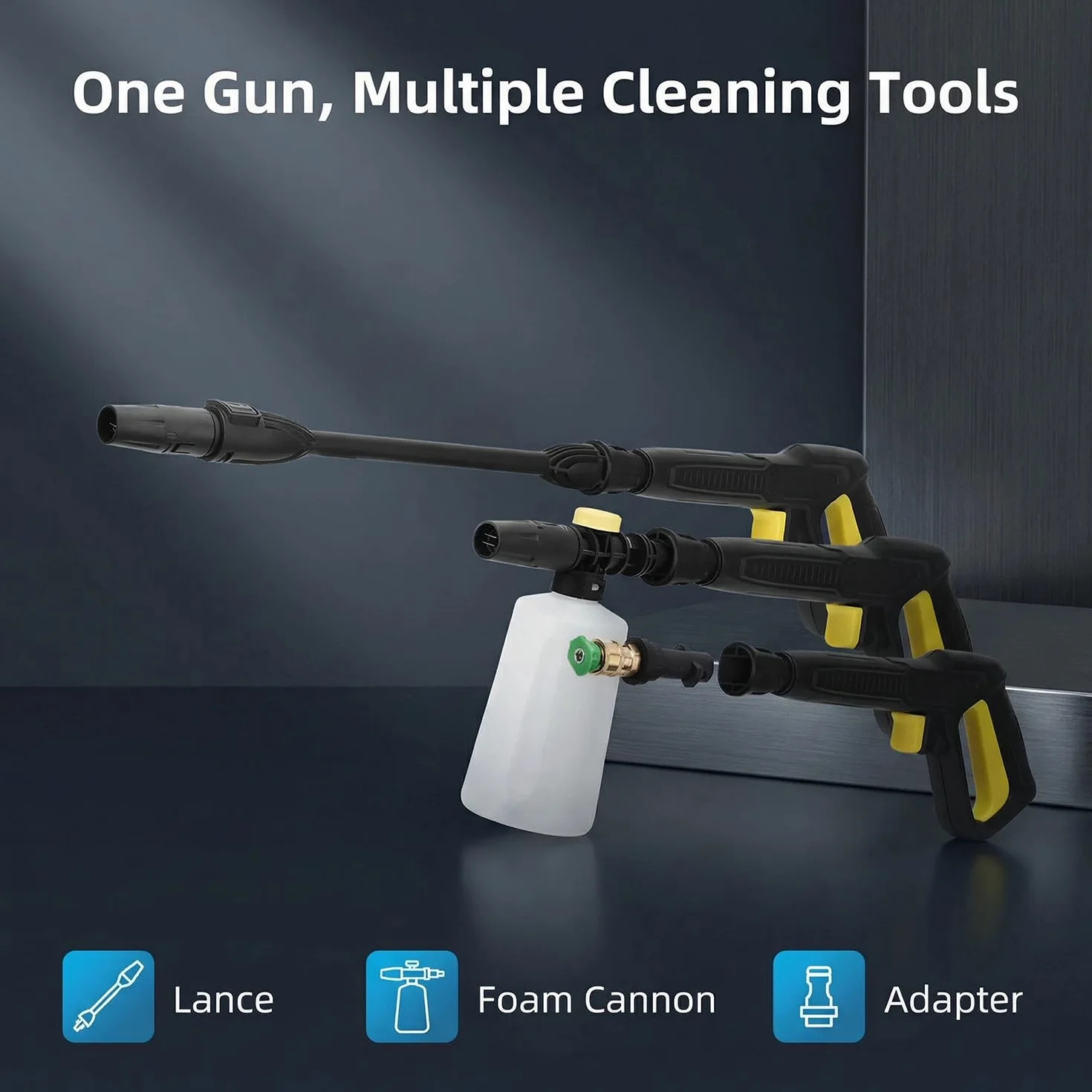 Wysokociśnieniowy pistolet natryskowy do Karcher K2 K3 K4 K5 K6 K7 ze złączem Quick Connect bez pełnej kontroli