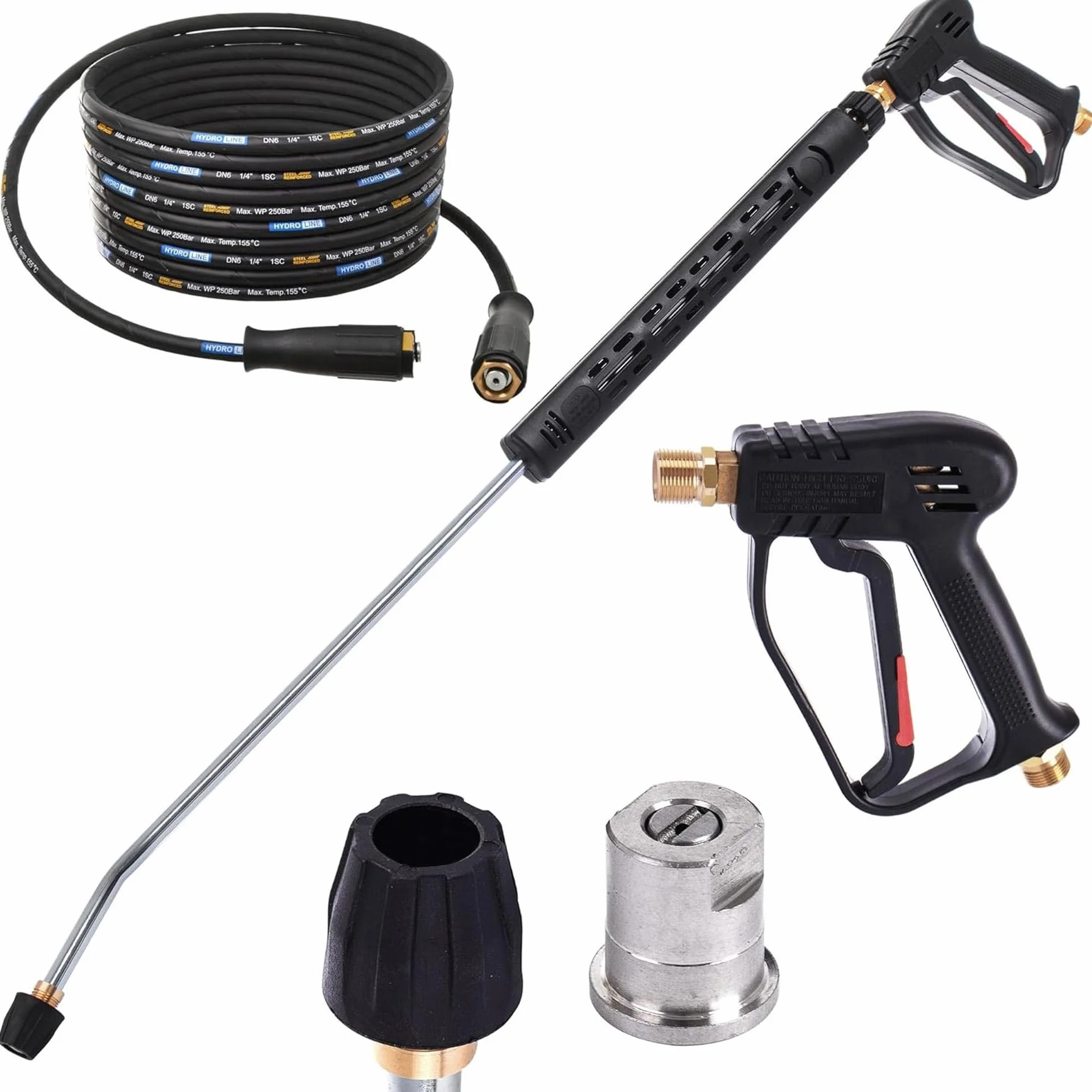Pistolet lanca 10 m wąż i dysza do myjki wysokociśnieniowej Karcher Kranzle M22