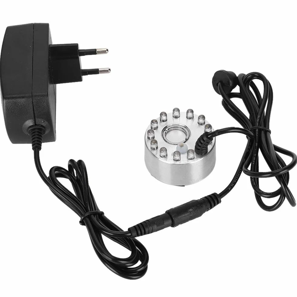 Mini Mist Maker 12 LED Fontanna Wodna Nawilżacz Powietrza EU