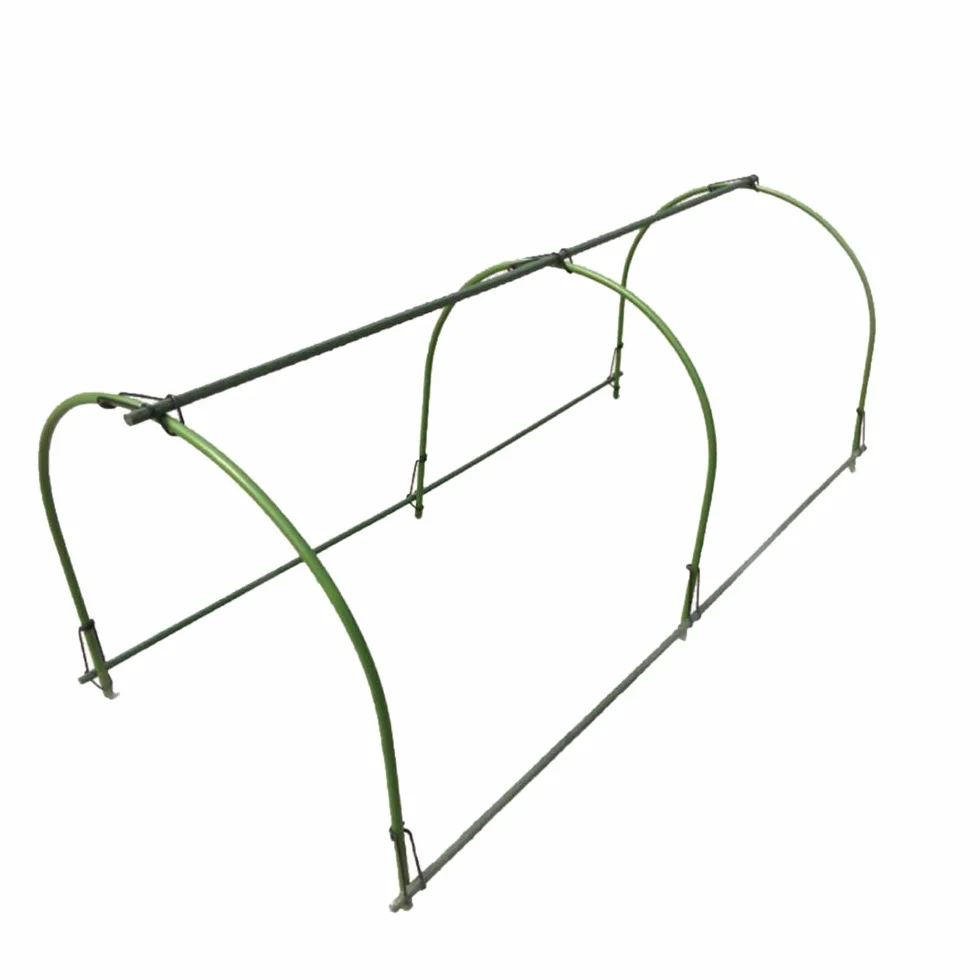 Łuki tunelowe 120 cm stal do ogrodu szklarni tunel roślinny 6 sztuk