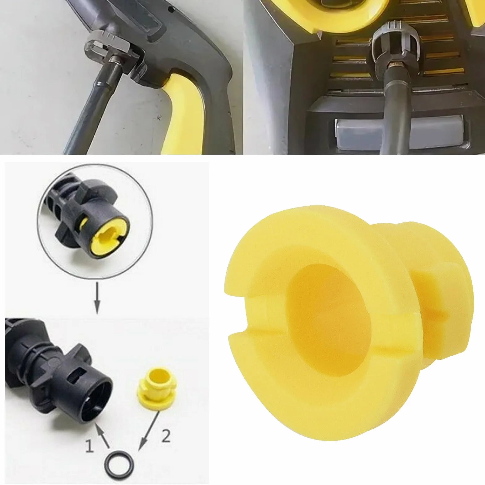 EMSea Zestaw O-ring Kompatybilny z Karcher K2 K4 K5 K6 K7 Myjka Ciśnieniowa