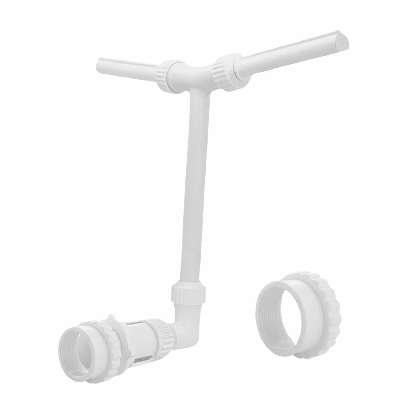 Swimming Pool Spa Water Fountain, Double Spray Pool Attachment, Adjustable Waterfall Fountains Head Cooling, Decoration, Fun, for Inside Pools, Elevated Ground, Garden, Patio, Backyard, Summer