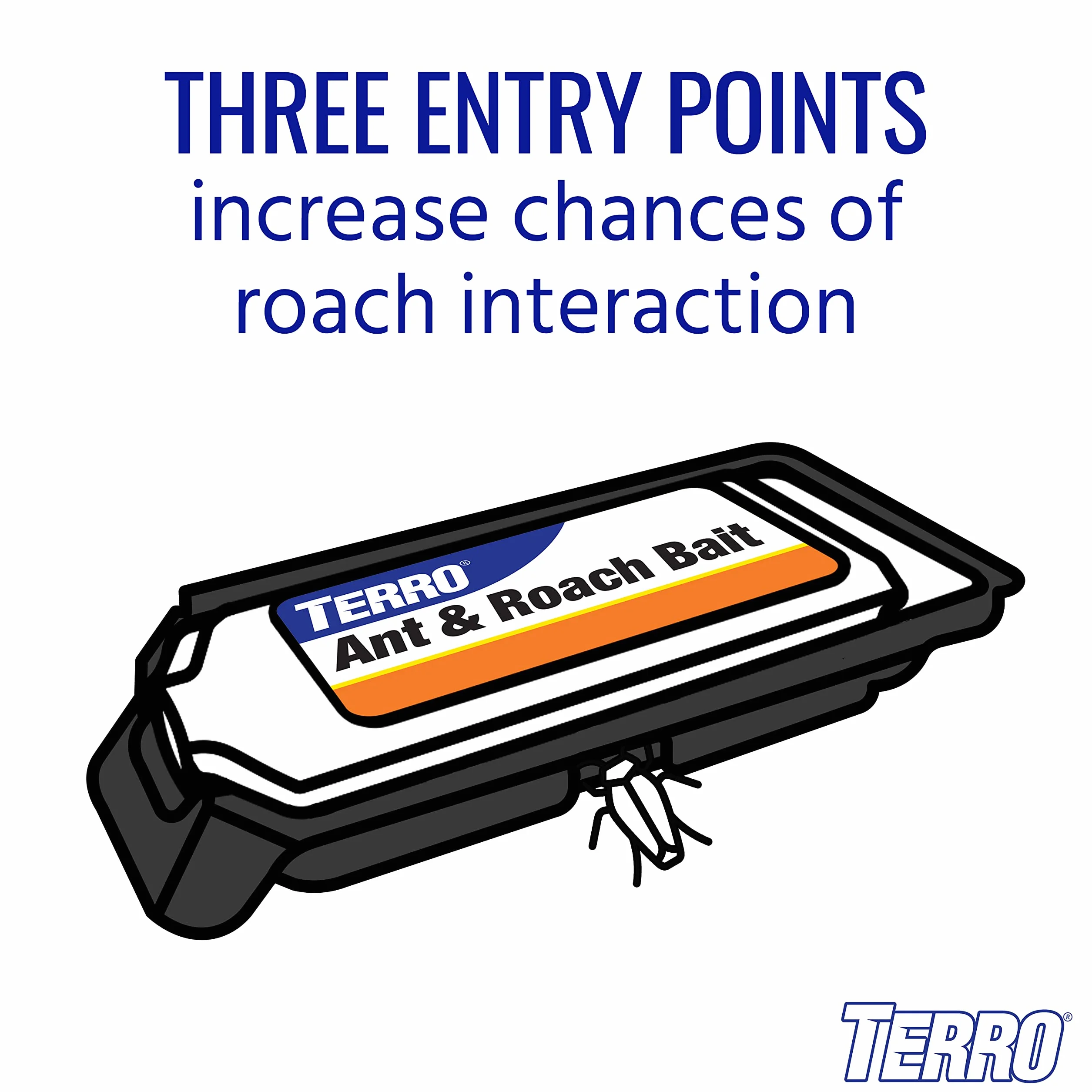 Terro T360 Ant i Roach Bait Station, 4 sztuki