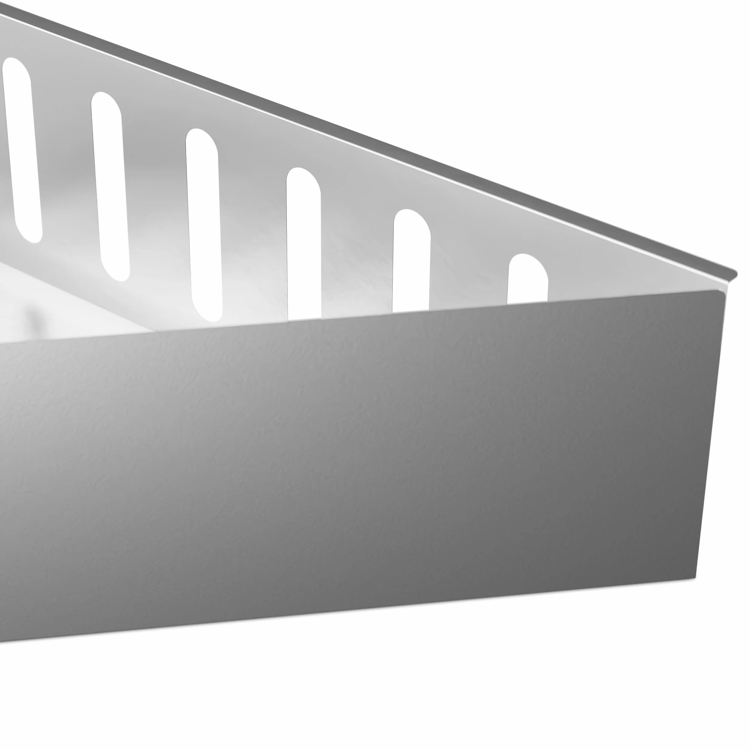 Relaxdays Koszyk węglowy grill kulisty, zestaw 2 szt., wys. x szer. x gł.: 7,5 x 38 x 12 cm, bezpośrednie i pośrednie grillowanie, stal, miska na węgiel, kolor srebrny
