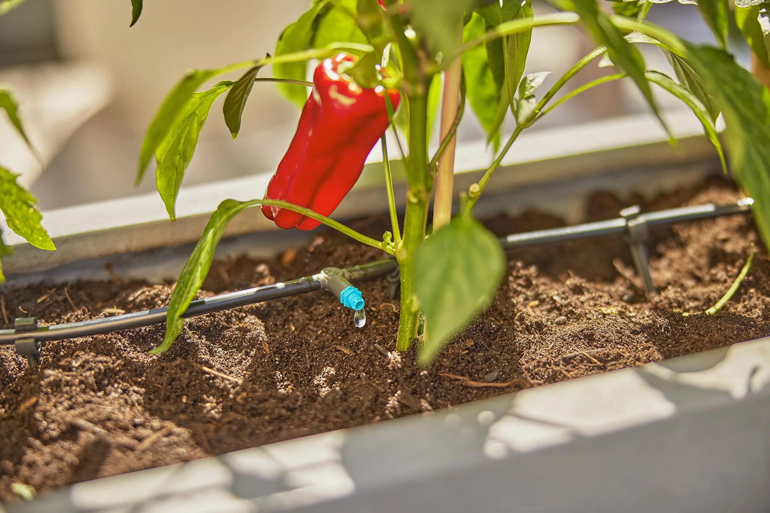 Gardena system Micro-Drip nawadnianie kropelkowe zestaw tarasowy 30 roślin