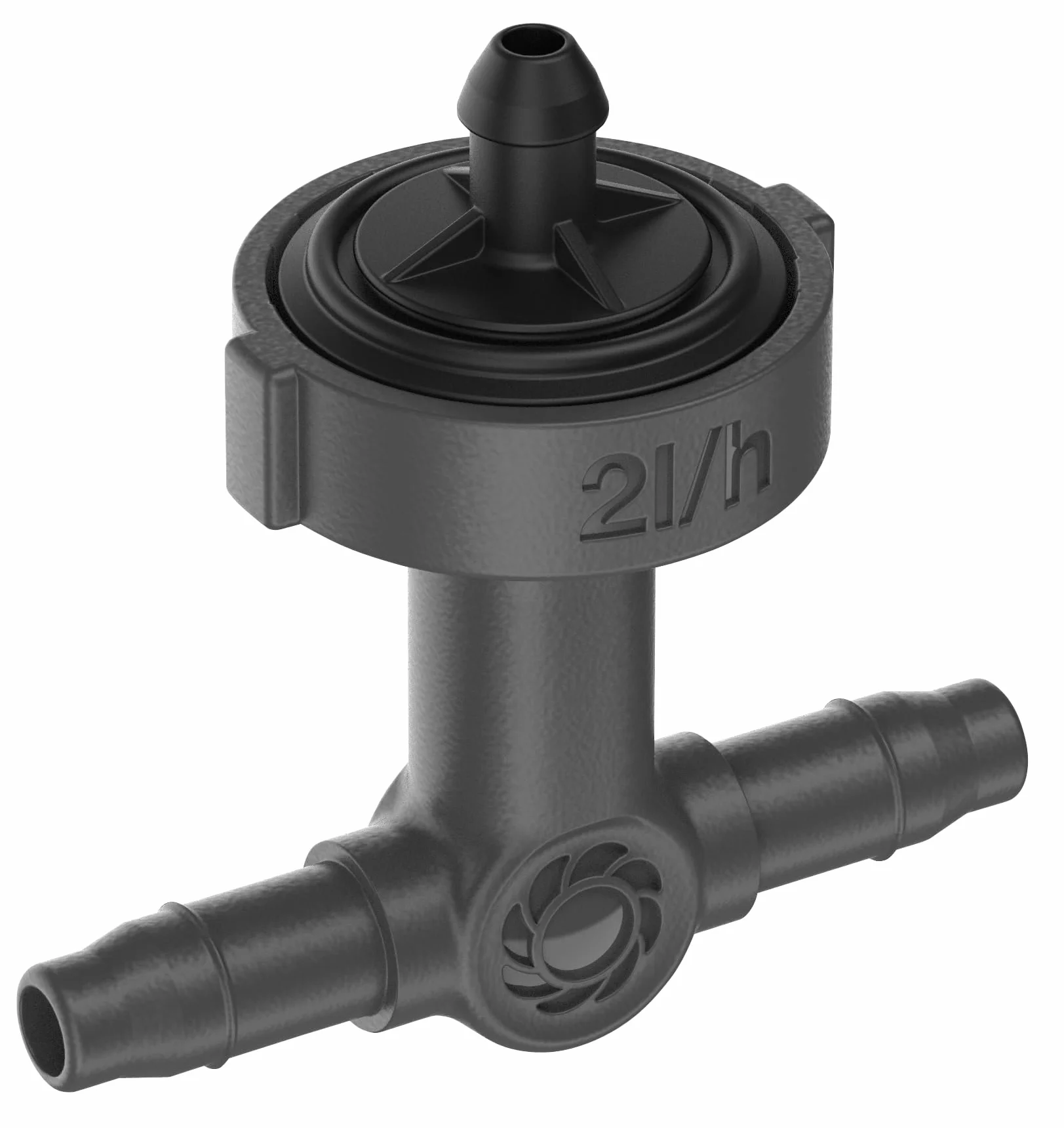 Gardena system Micro-Drip kroplownik rzędowy, regulacja ciśnienia: Kroplownik do automat. systemu nawadniania, do rzędów roślin z różną wysokością donic, prosta technika połączeniowa (13312-20)