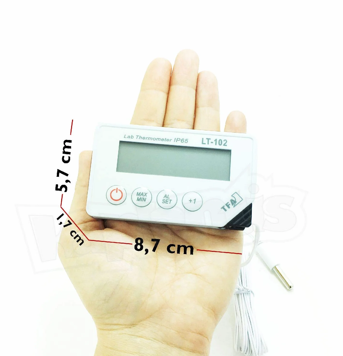 TFA Dostmann LT-102 profesjonalny termometr cyfrowy wodoszczelny IP65