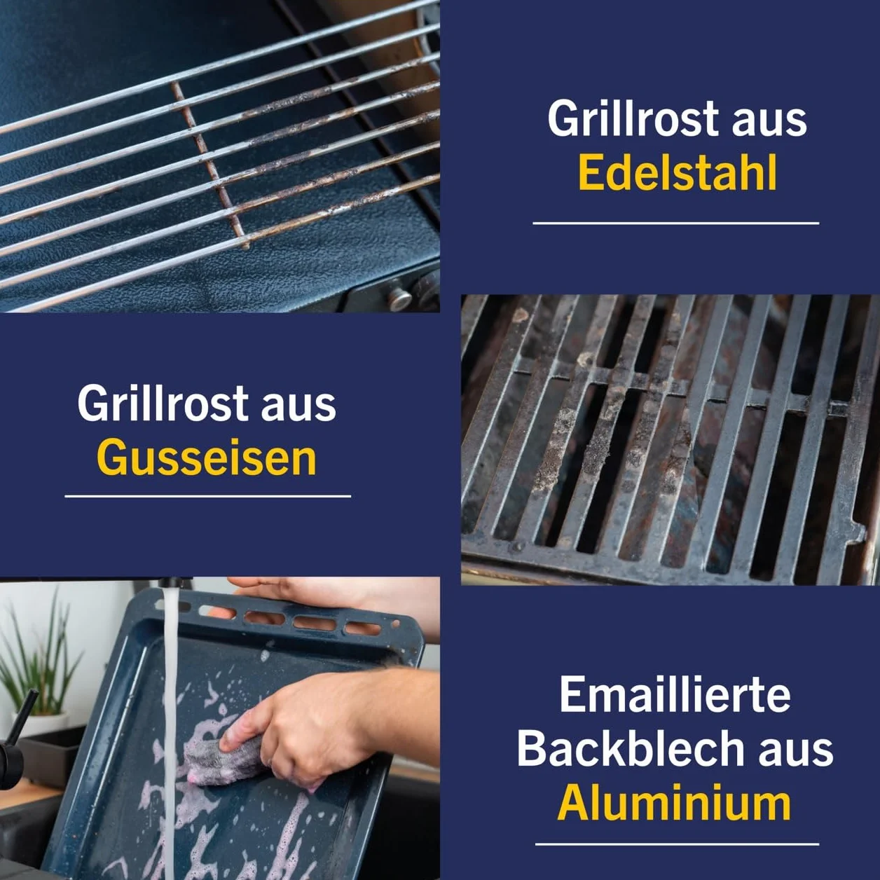 Abrazo Grill i piekarnik 2 sztuki