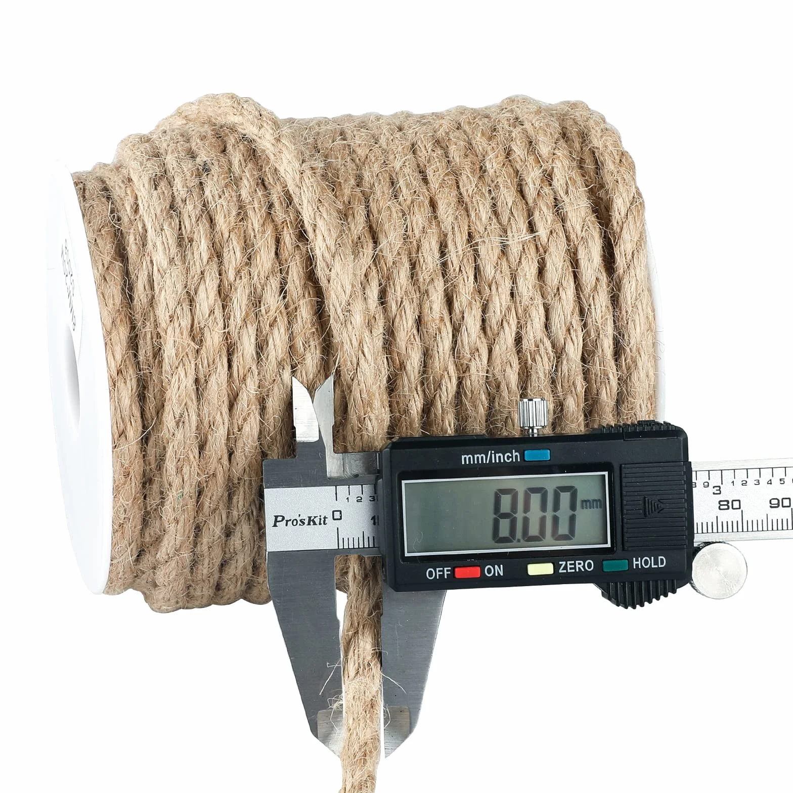 G2PLUS 8 mm gruba lina jutowa 20 m, naturalny sznurek jutowy, sznurek rzemieślniczy do samodzielnego drapania dla kotów, ogrodnictwa, wiązania, rękodzieła, dekoracja