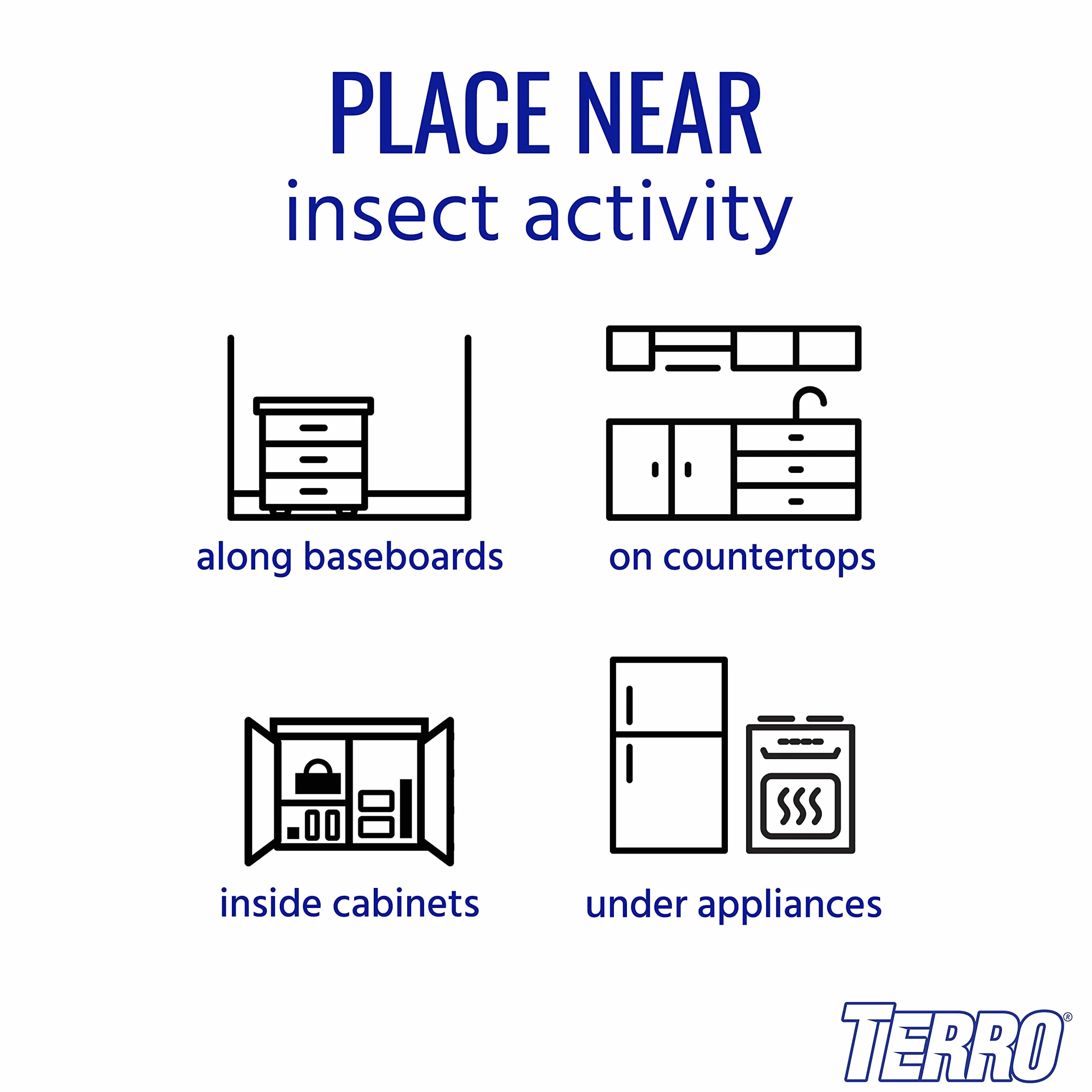 Terro T360 Ant i Roach Bait Station, 4 sztuki