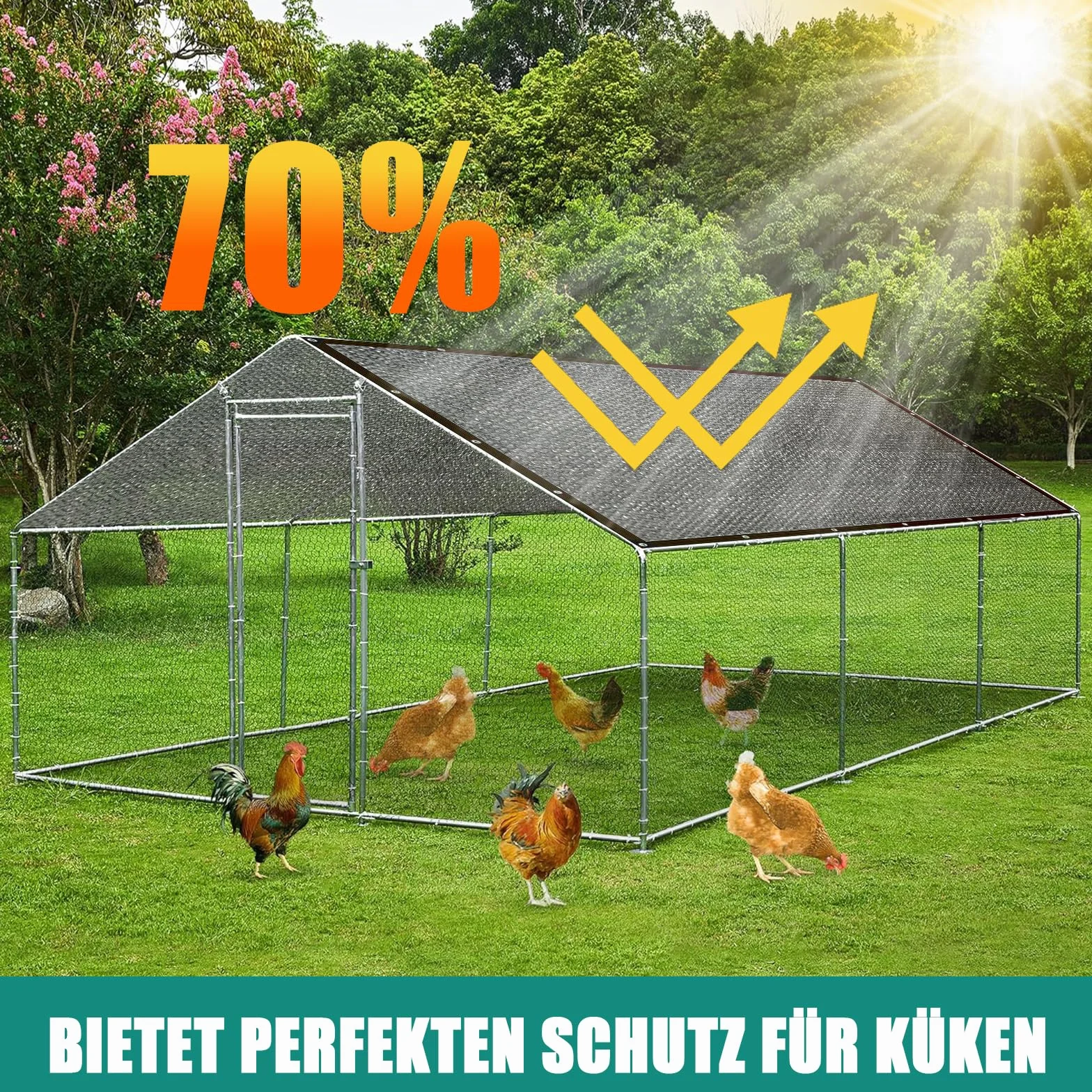Siatka Zacieniająca 70% 2 x 1 m Czarna Żagiel Przeciwsłoneczny na Balkon Taras