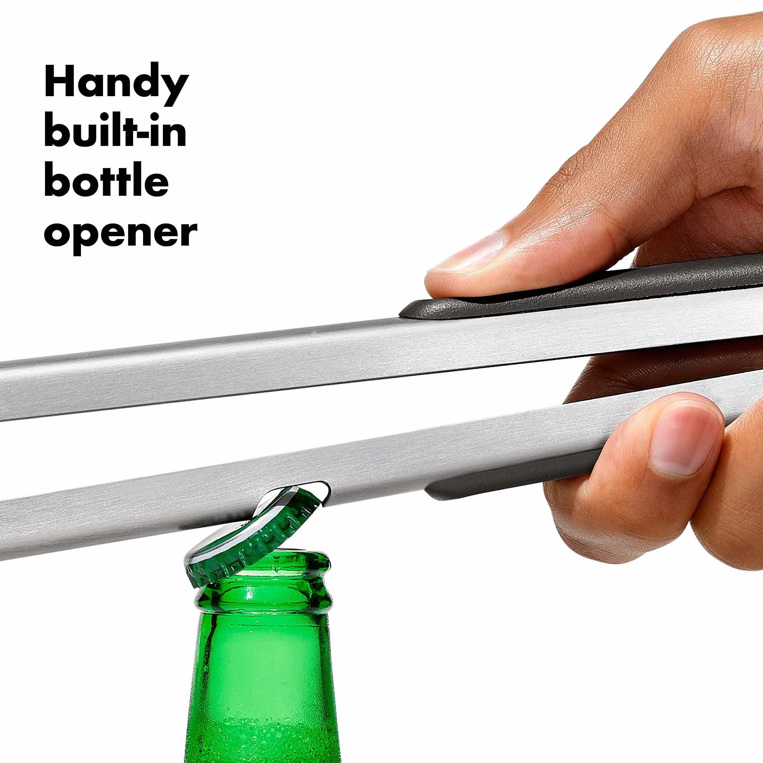 OXO Good Grips Zestaw łopatek i szczypiec, czarny