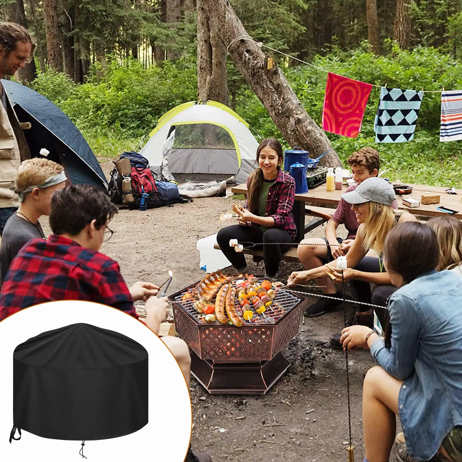Tkanina Oxford 600D odporna na warunki atmosferyczne UV na taras ogród grill