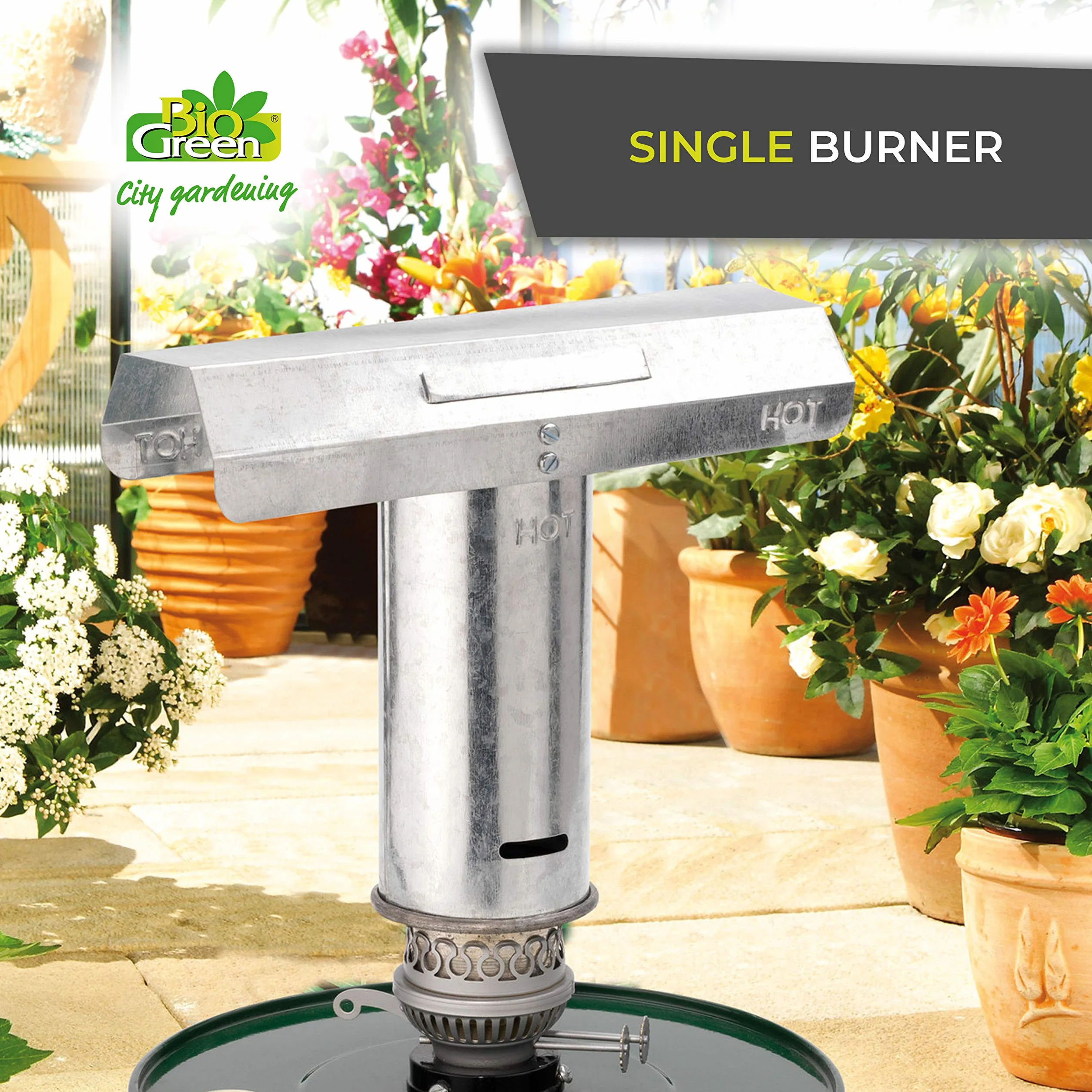 Bio Green Warmax-Power 4 Ogrzewanie Szklarniowe, Szary, Do 4 m²