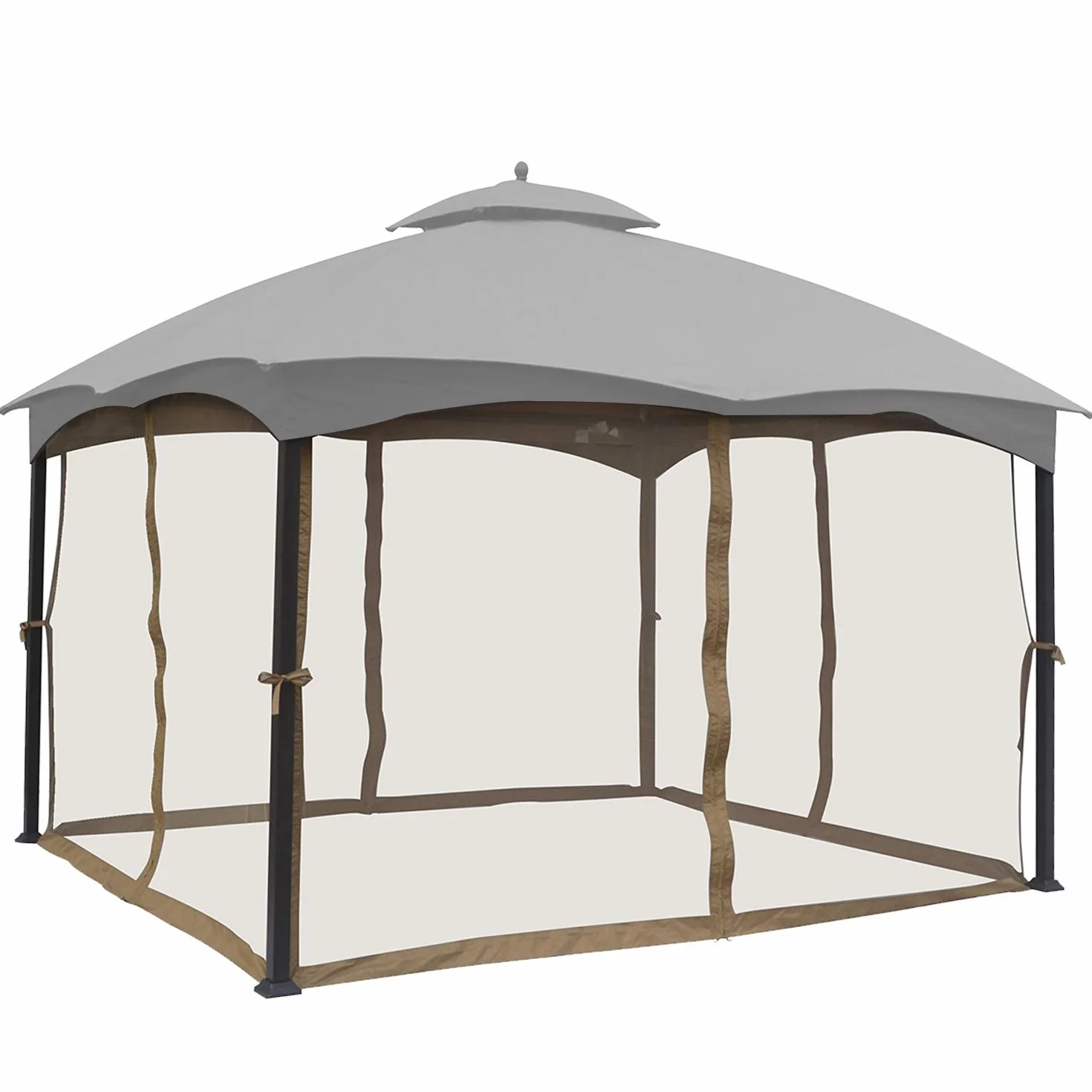 ABCCANOPY Replacement Netting Walls for 10' x 12' Gazebo, Beige
