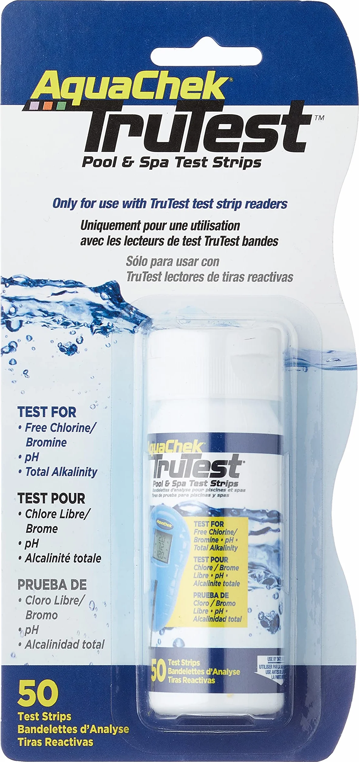 ocedis NP208 TruTest Blister z 50 paskami testowymi, czerwony, 21 x 10 x 4 cm, 422012001