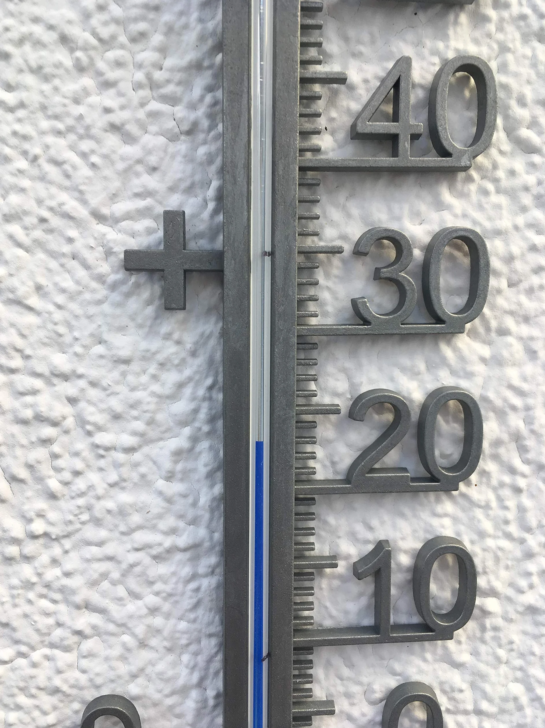 TFA Dostmann analogowy termometr zewnętrzny, 12.5011, metalowy, odporny na warunki atmosferyczne, zewnętrzna skala temperaturowa