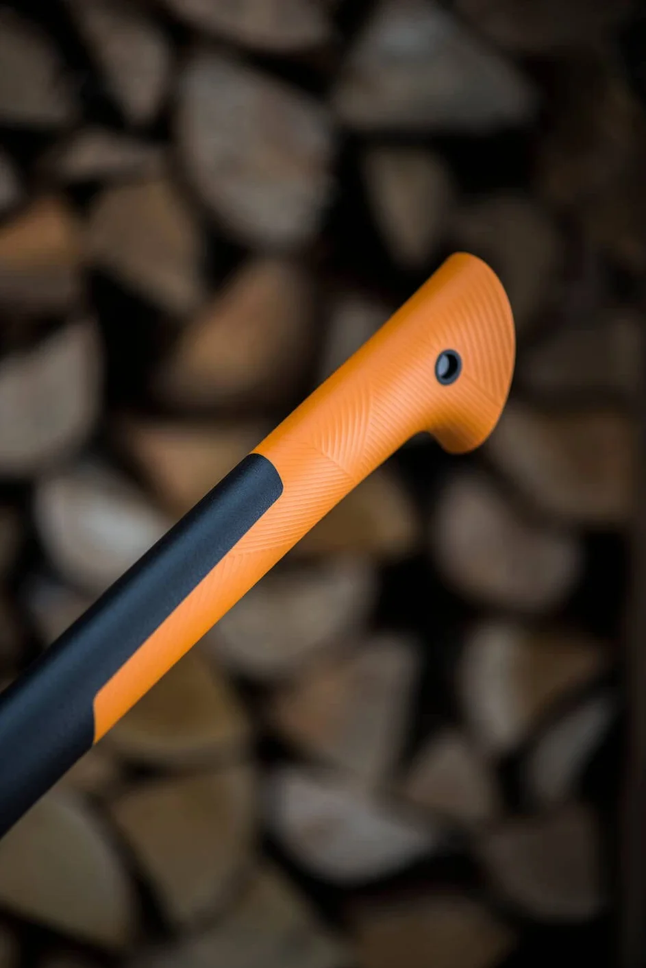 Fiskars X-Series Zestaw Siekiery z Ostrzałką, Czarny/Pomarańczowy, X7-XS