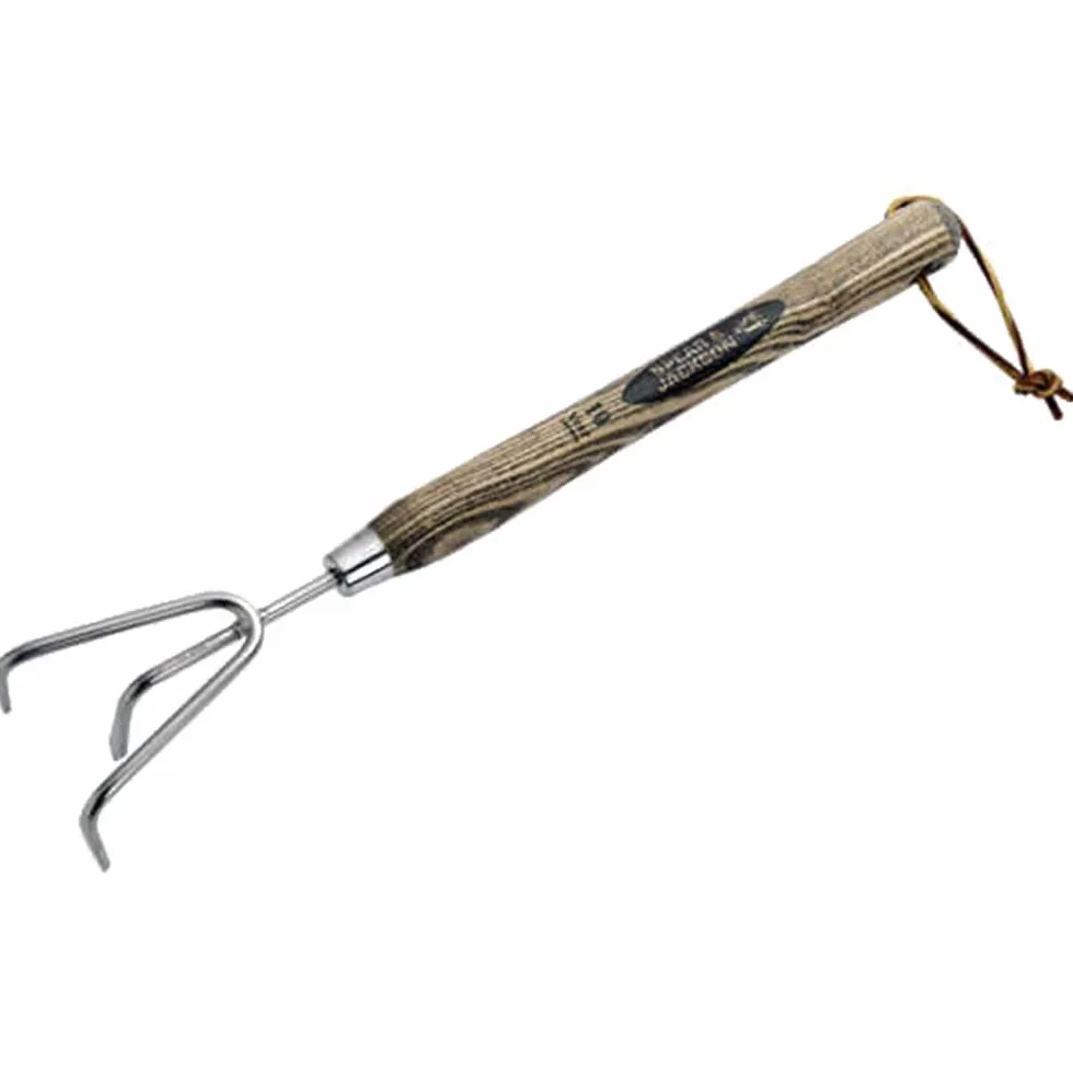 Spear & Jackson 5210PC Tradycyjny kultywator z 3 zębami ze stali nierdzewnej, trzonek 30,48 cm