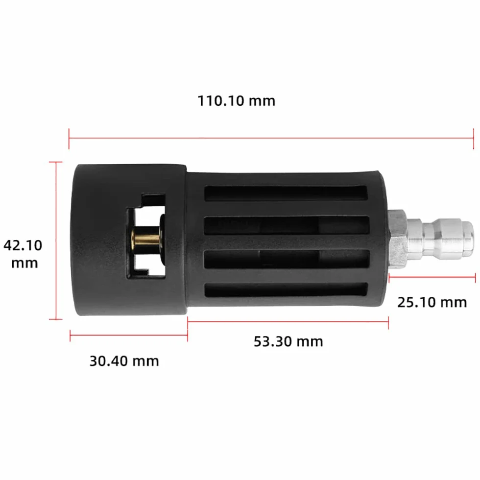 Zamiennik dla Karcher Power Washer Akcesoria Kompatybilny adapter myjki ciśnieniowej 1/4'' Quick Connect
