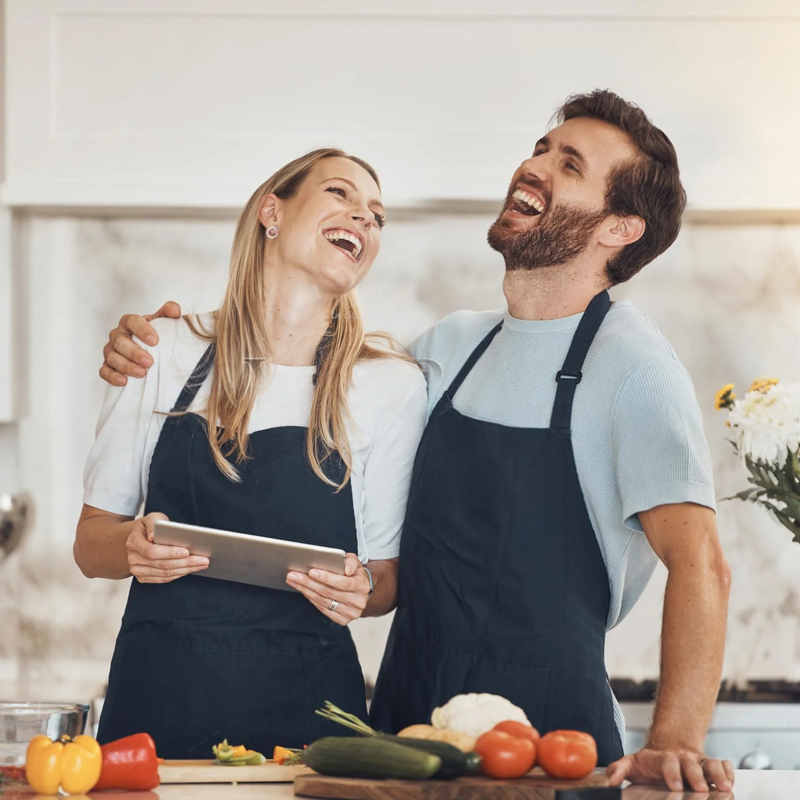 Fartuch kucharski Wodoodporny, 2 sztuki Regulowany Fartuch do grillowania dla mężczyzn, Fartuch kuchenny dla mężczyzn Panie Kuchnia BBQ Restauracja Kawiarnia Pieczenie