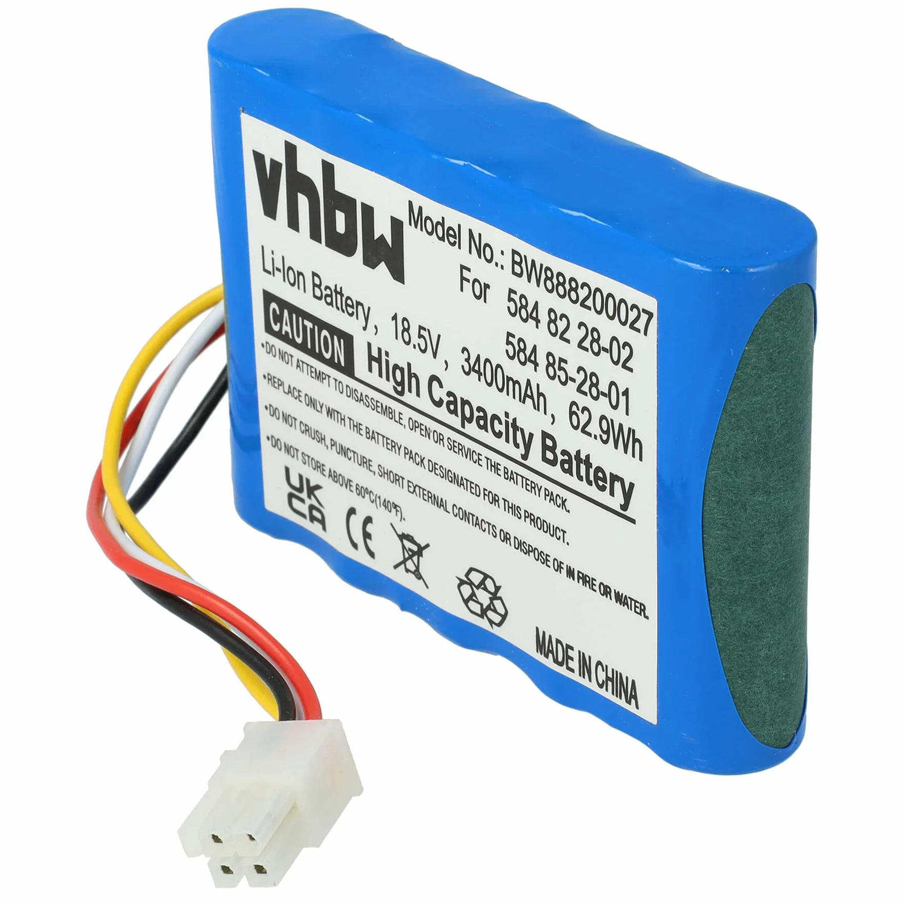 vhbw Li-ION Bateria 3400mAh 18,5V do kosiarki Husqvarna Automower 310 2015-2017