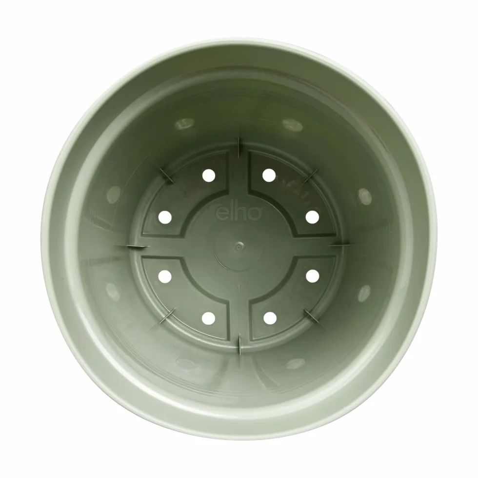 elho Green Basics doniczka do uprawy Ø 17 x wys. 15,8 cm zielona kamienna zieleń