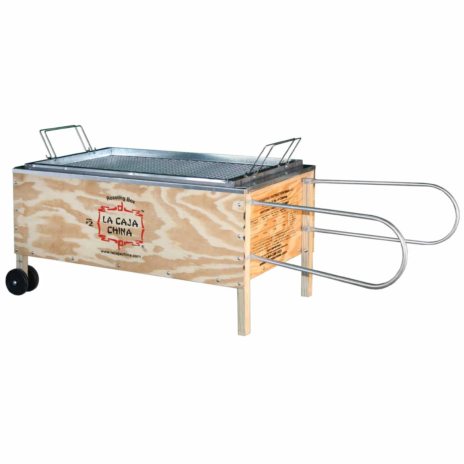 La Caja China Kistensau #2 pudełko do pieczenia wieprzowiny BBQ grill