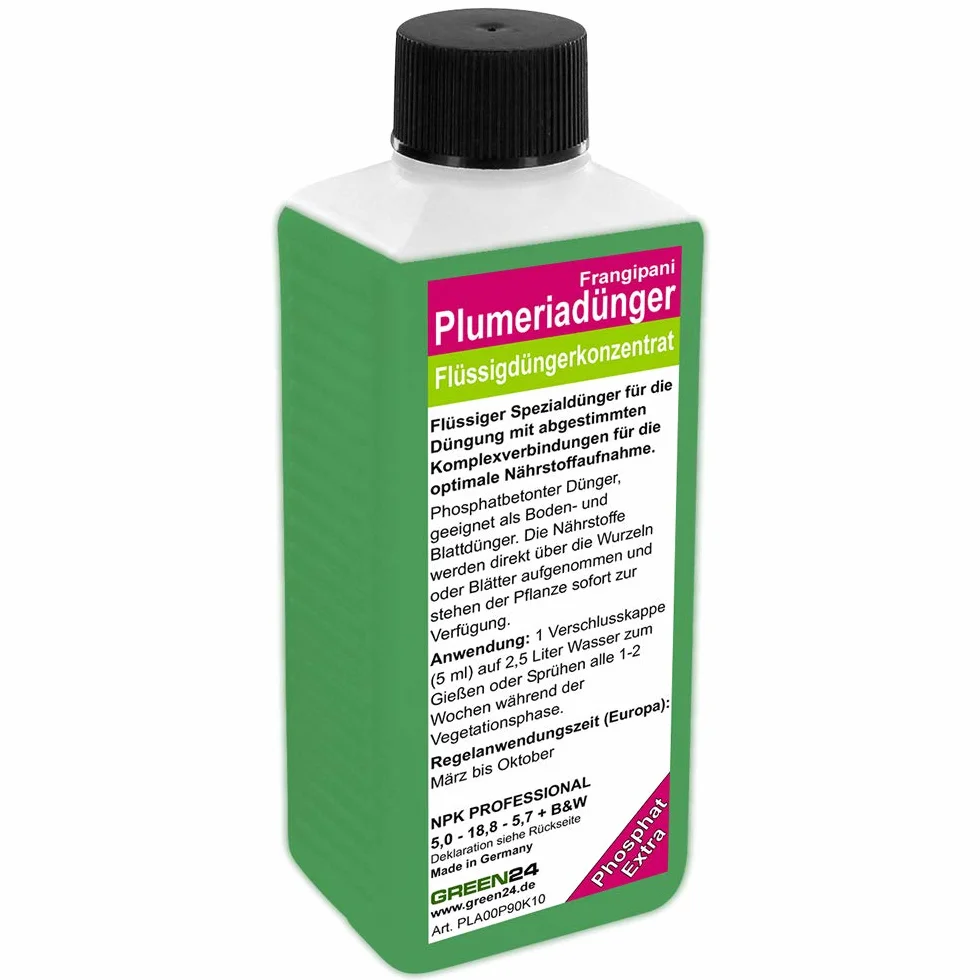 GREEN24 Frangipani-Dünger Hightech Płynny Fertilizer do Plumerie Frangipane