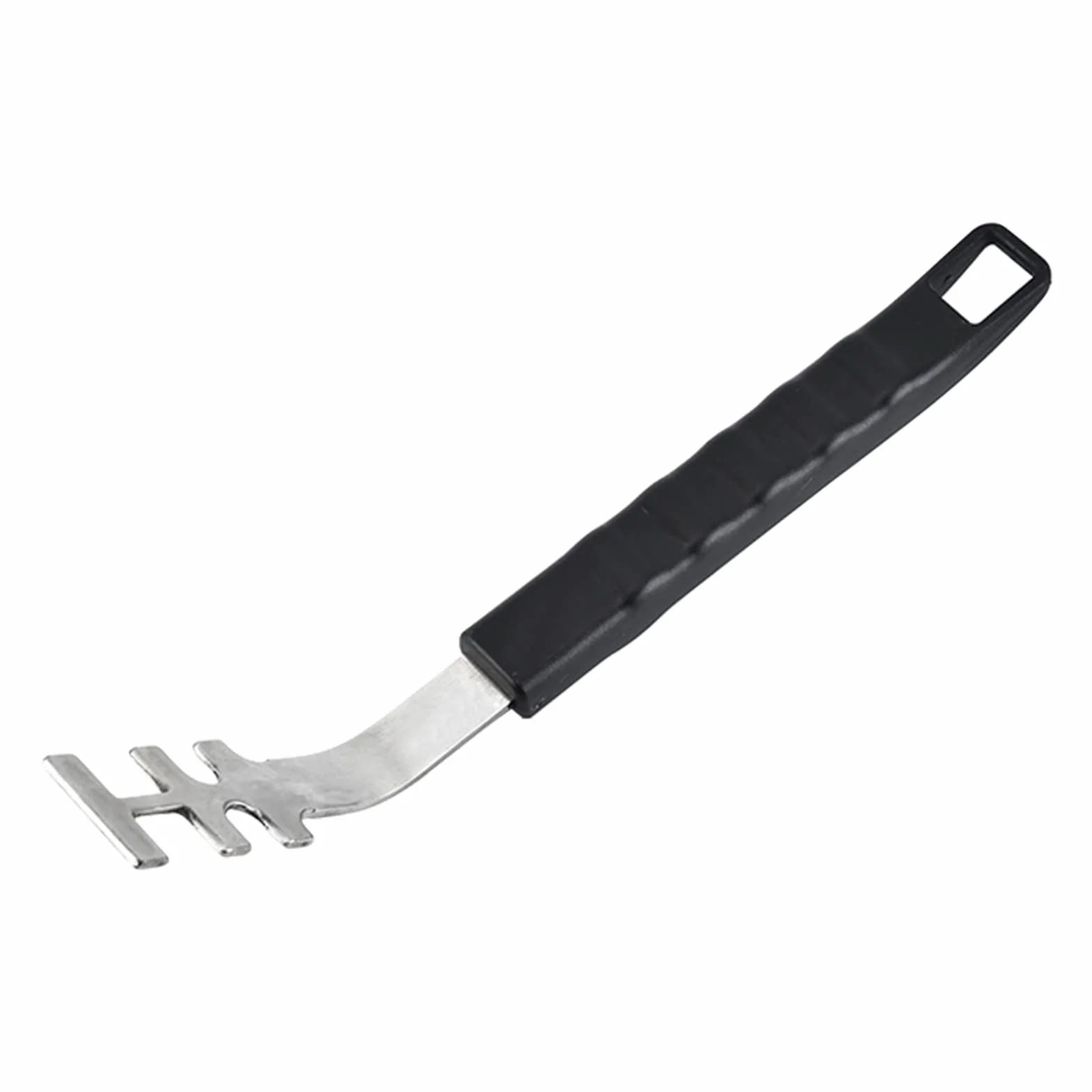 Podnośnik rusztu do grilla, głowica ze stali nierdzewnej, długi uchwyt, Culinary Modular ruszt, wygodne podnoszenie gorących i brudnych rusztów, 25,7 cm, do wszystkich grilli z wkładką modułową Culinary
