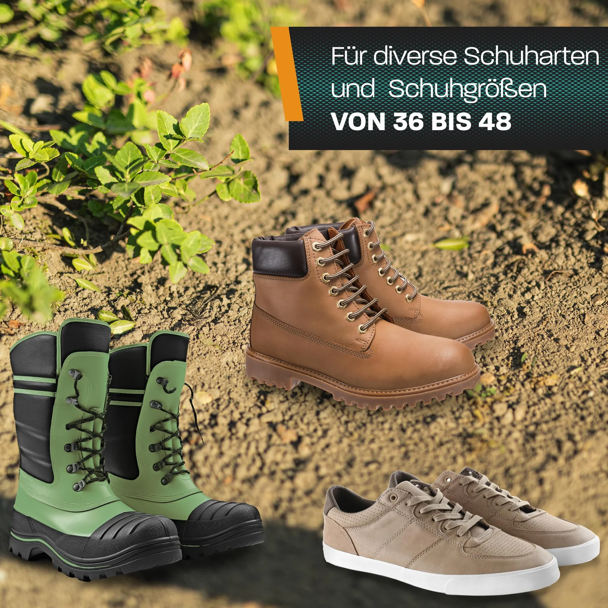 Hinrichs Buty do Napowietrzania Trawnika - Buty aeracyjne - Buty do Napowietrzania Trawnika z Elastycznym Regulowanym Paskiem - Buty z kolcami do Ręcznego Napowietrzania Gleby - Aeratory trawnika