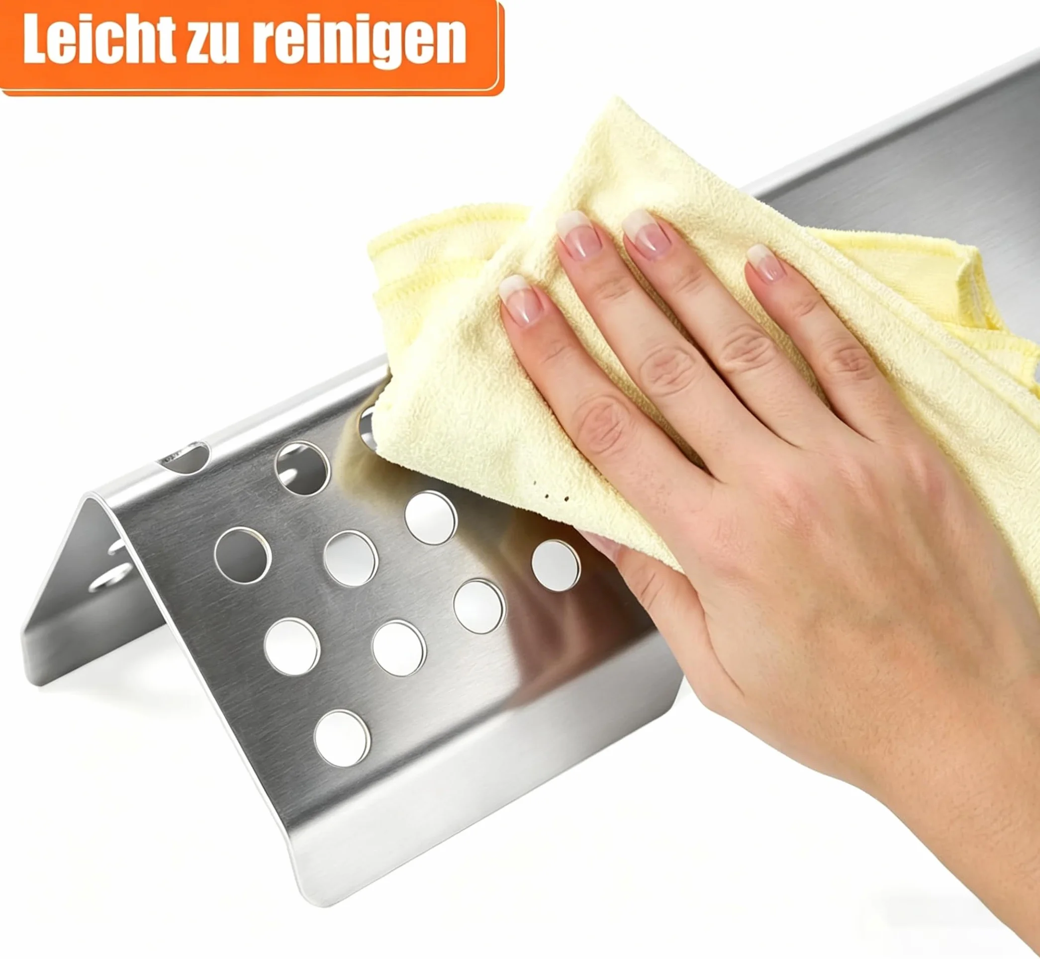 Osłona palnika ze stali nierdzewnej 40,2 cm do Rösle Videro G3, G3-S, Vario+, rozdzielacz płomienia 1,0 mm 4 sztuki