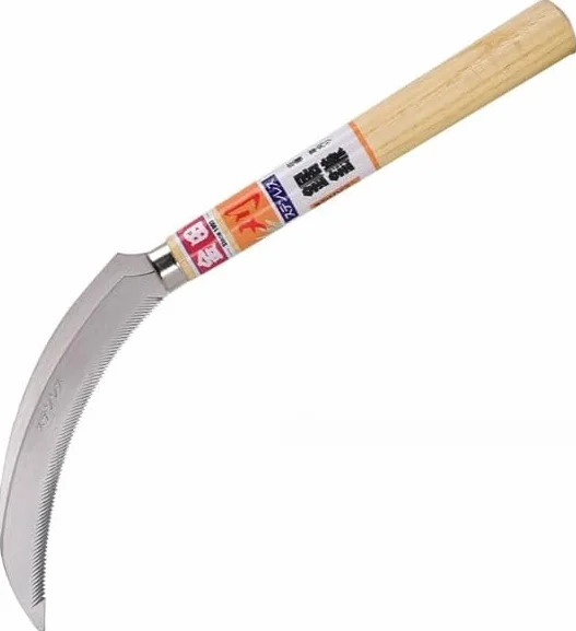 Sierp w kształcie półksiężyca ze stali nierdzewnej do ogrodu, 160 mm (A)