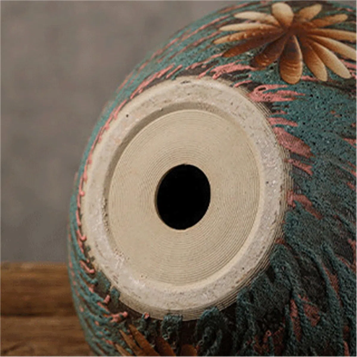 Sadzarki do kwiatów Dekoracje wazonów ze słonecznikiem Ceramiczne donice Wystrój domu w stylu vintage