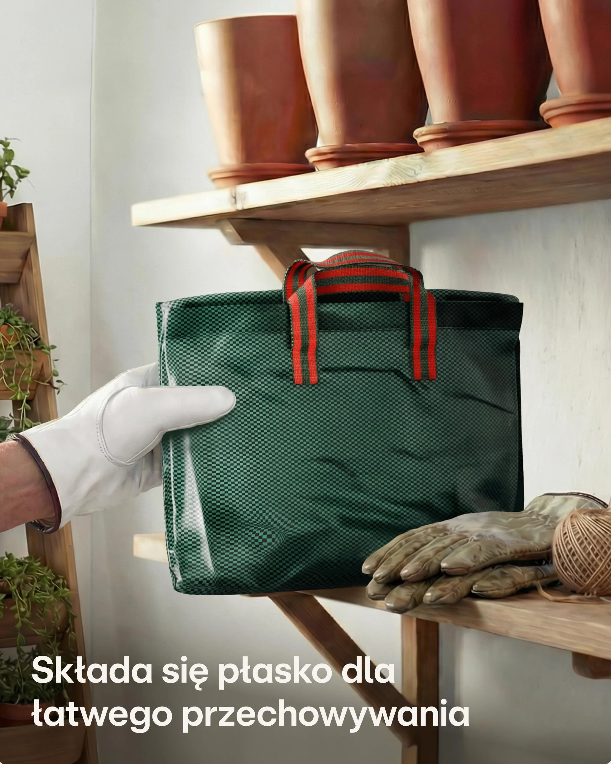 3x Worki Na Odpady Ogrodowe Wielokrotnego Użytku Z Uchwytami I Zamkiem Błyskawicznym Z Pokrywą 300l - Stabilne - Składane - Wytrzymały Polipropylen